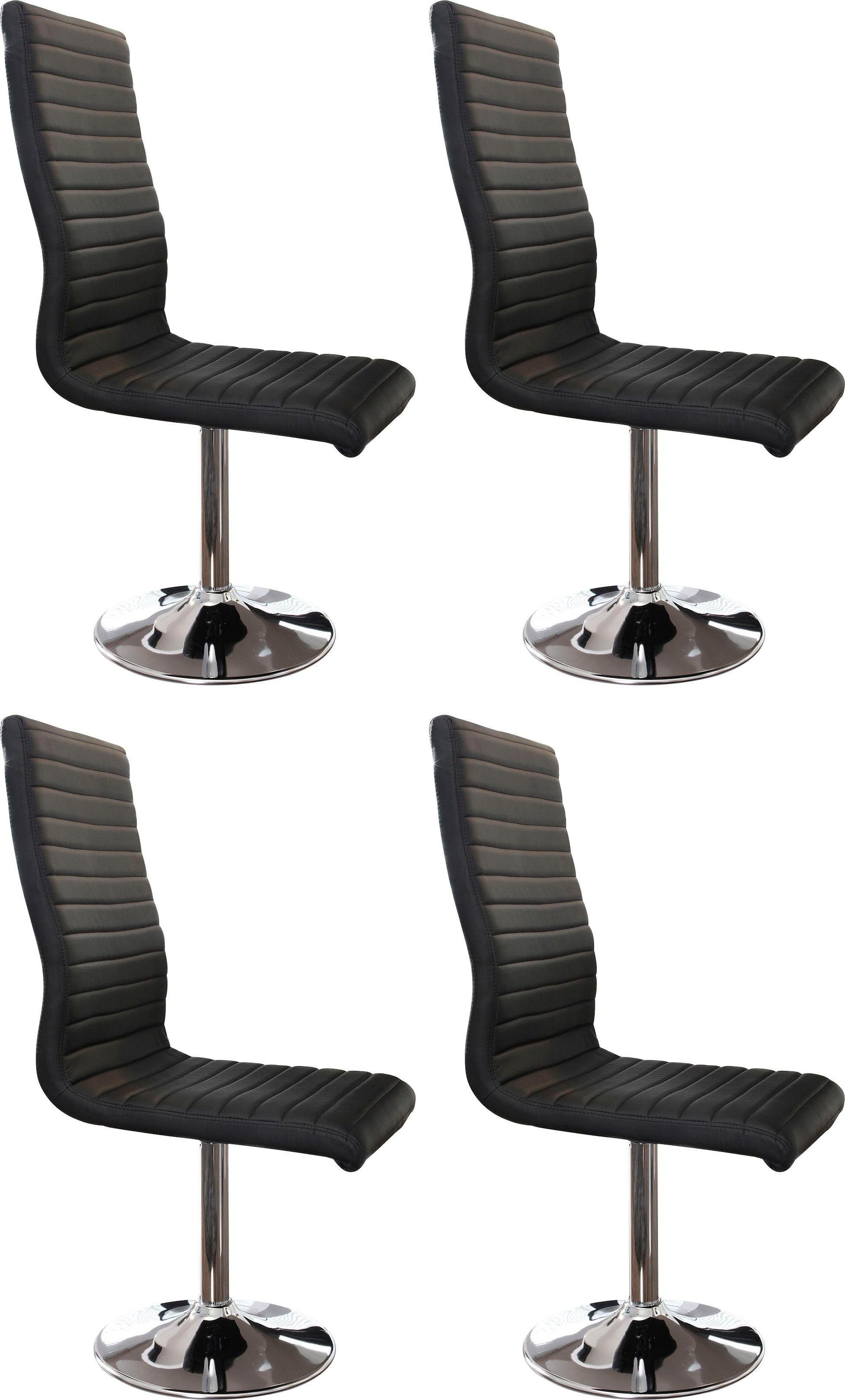 SalesFever Esszimmerstuhl »Komfortabler Armlehnstuhl zum Relaxen« (Set) 4 S günstig online kaufen