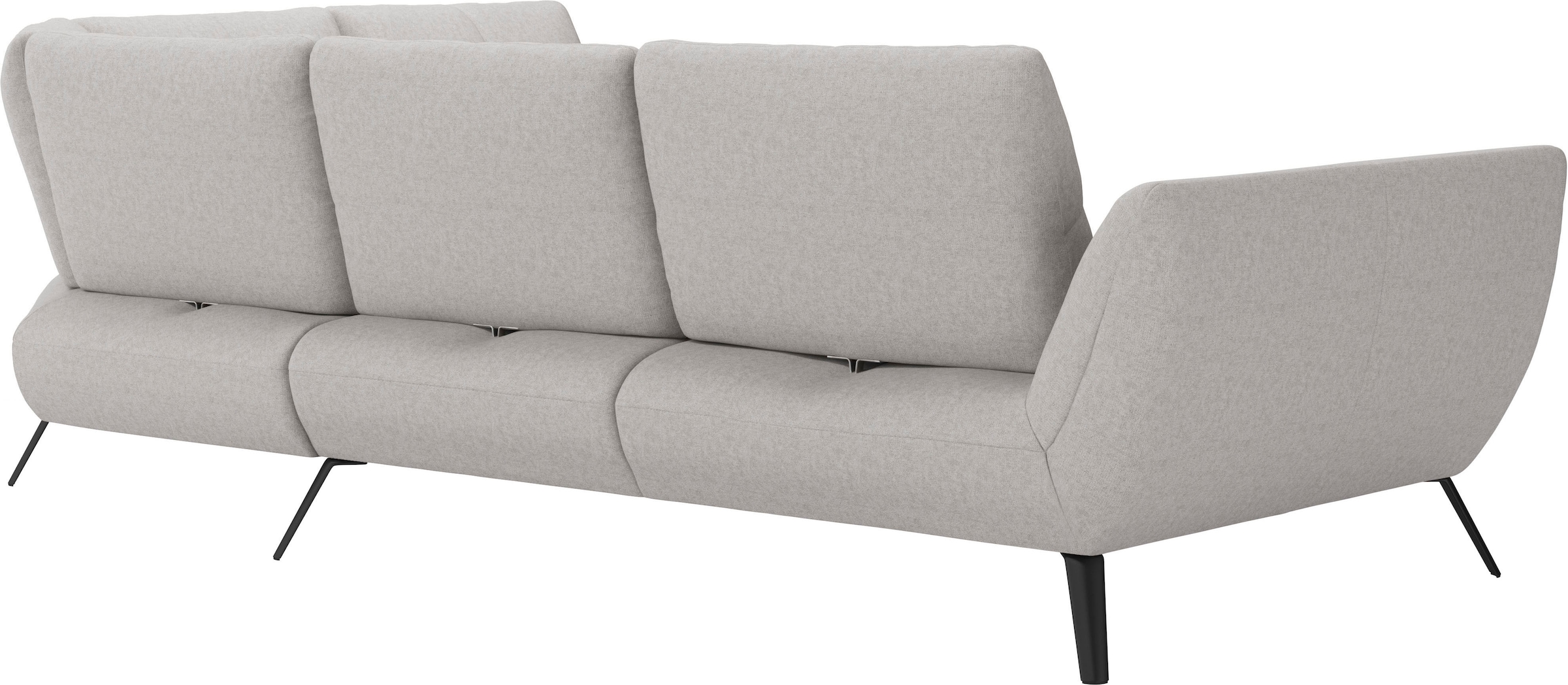 OTTO home Ecksofa »Mikado L-Form« inkl. Sitztiefenverstellung und Armteilverstellung