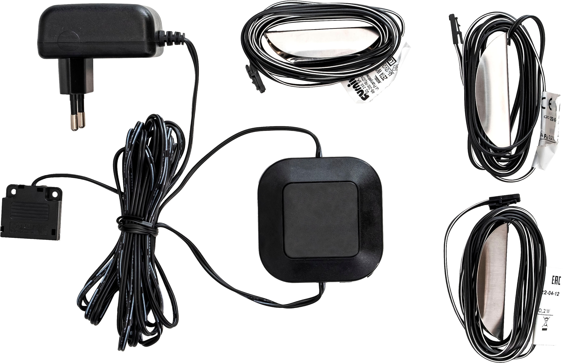 MCA living LED-Glaskantenbeleuchtung, 3er-Set, warmweiß, inklusive Trafo un günstig online kaufen