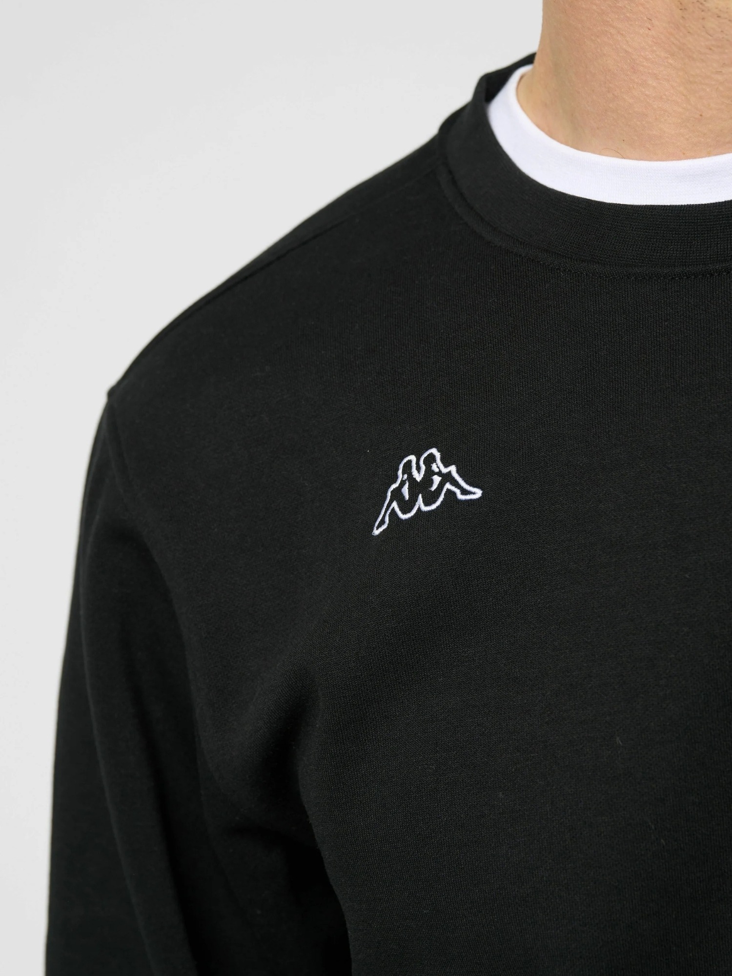 Kappa Rundhalspullover »Kappa sweatshirt KMLogo Trullo«