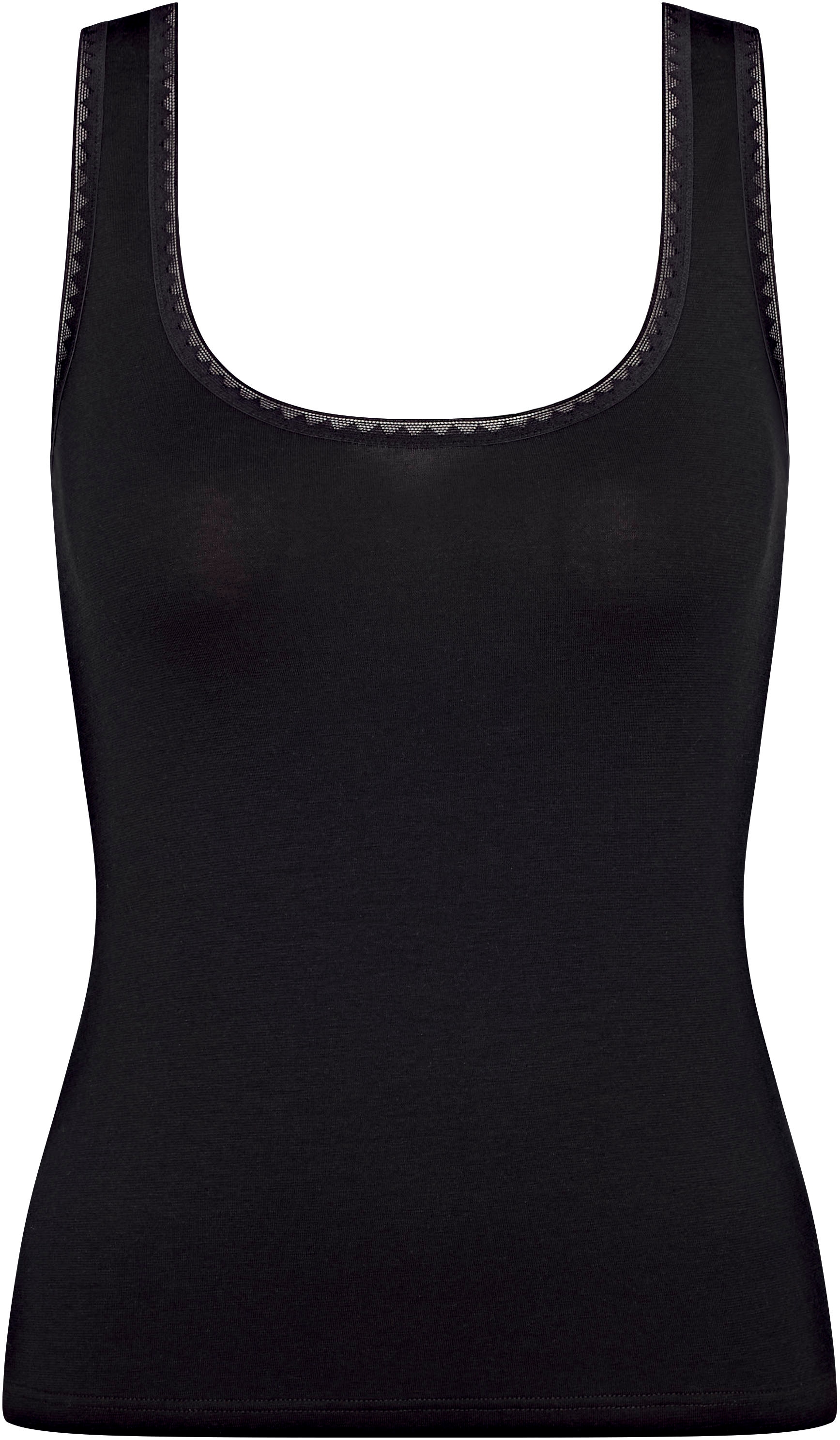 sloggi Unterhemd »GO Tank Top C2P«, (2 St., 2er Pack), zarte Spitzendetails