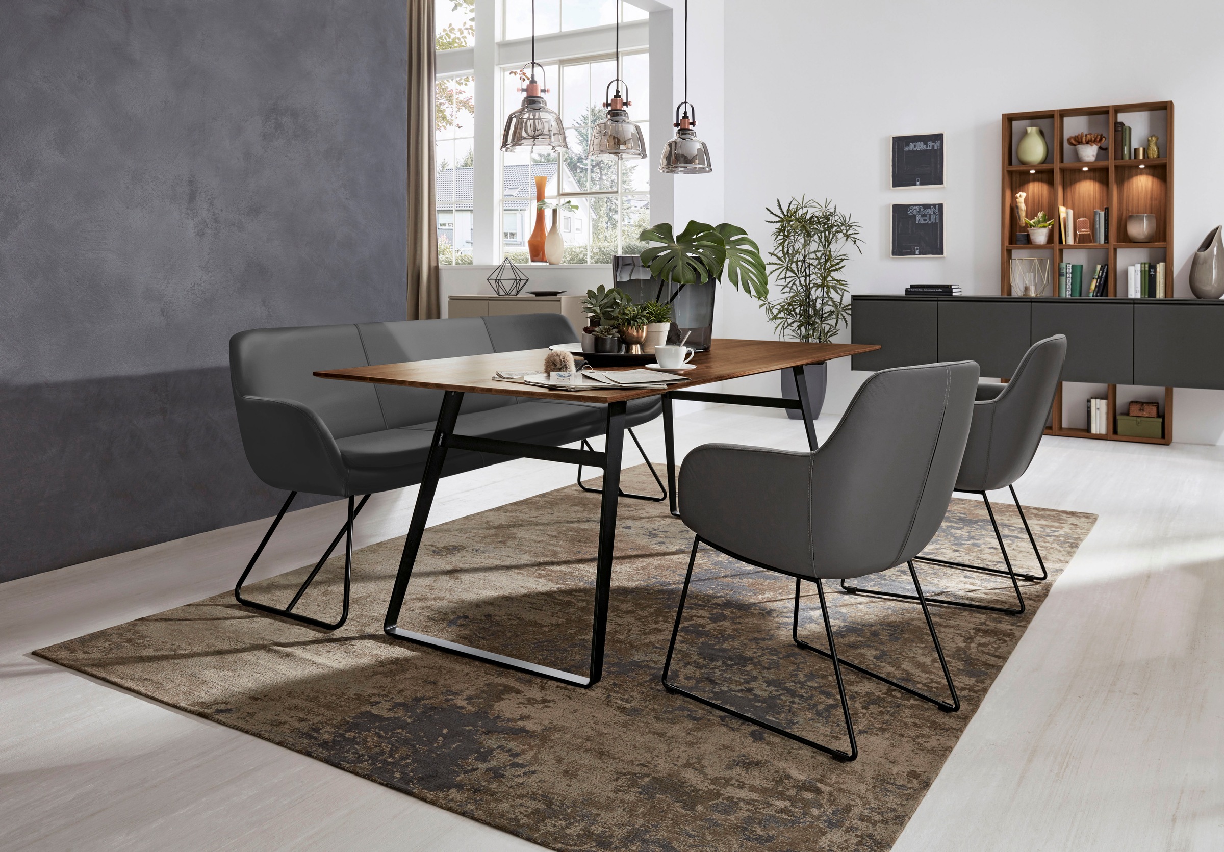 Musterring Essbank "Tavia" Schlittengestell in drei Ausführungen, Breite 18 günstig online kaufen