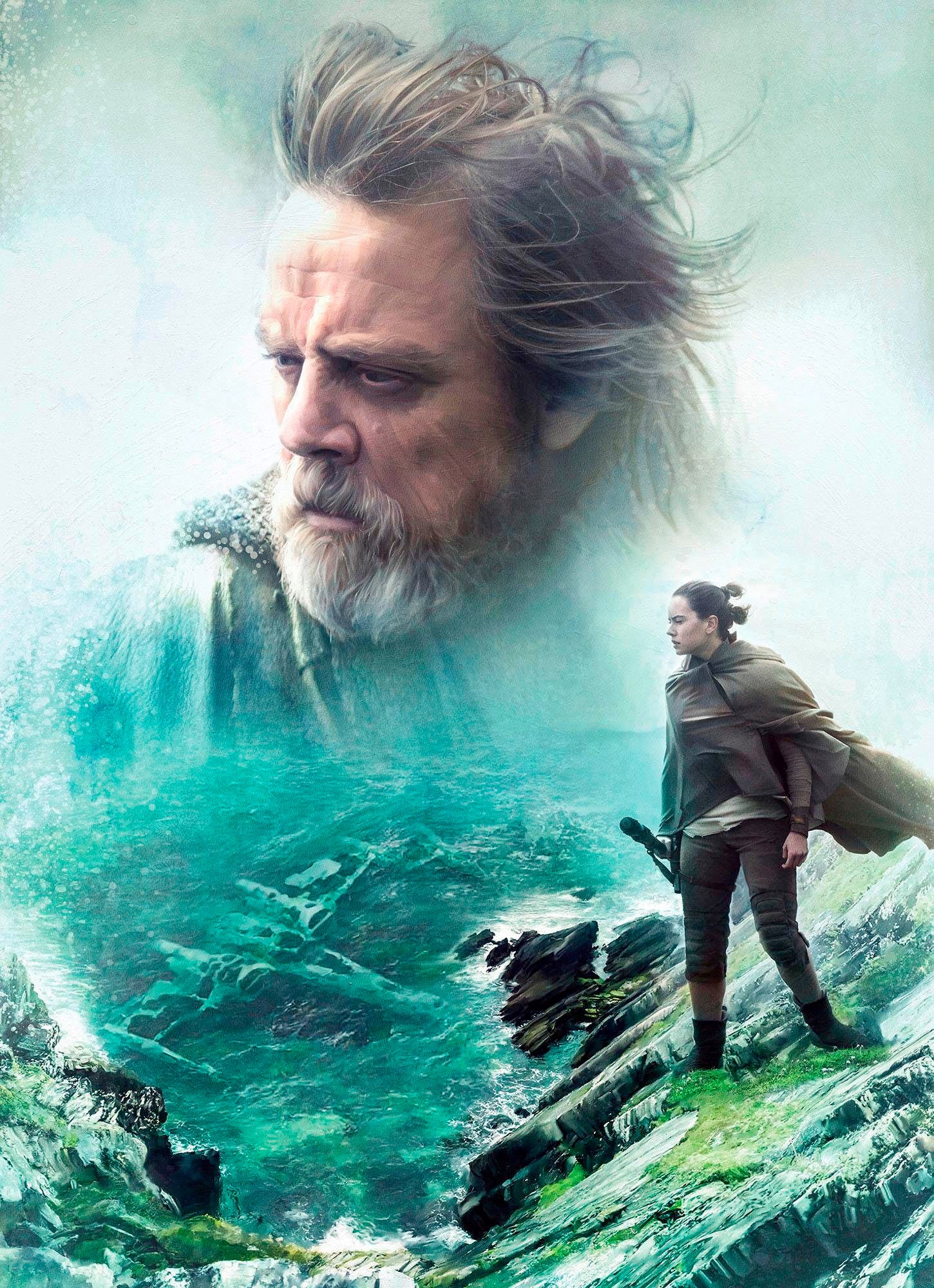 Fototapete »Star Wars – The last Jedi«, 184x254 cm (Breite x Höhe), inklusive Kleister