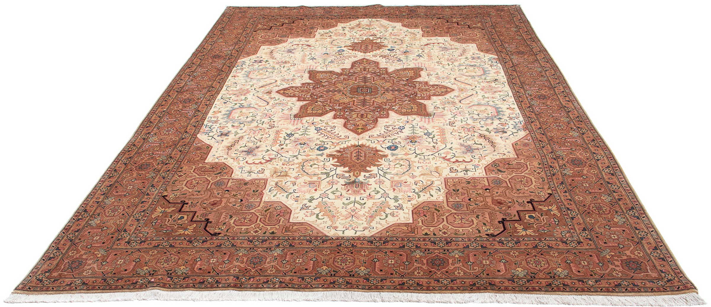 morgenland Orientteppich »Perser - Täbriz - 313 x 203 cm - braun«, rechteck günstig online kaufen