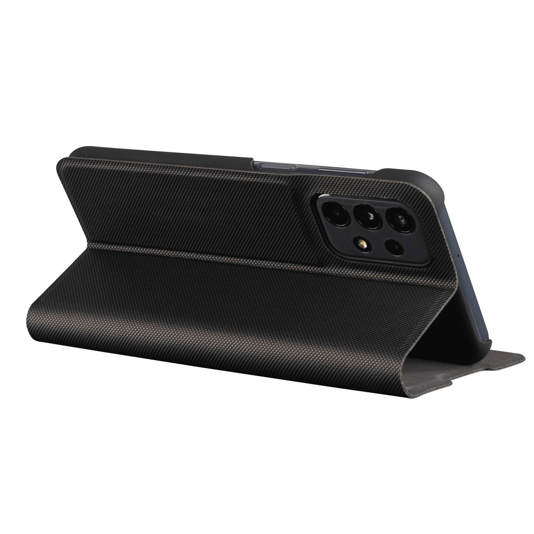 Hama Smartphone-Hülle »Booklet für Samsung Galaxy A23 4G, Samsung Galaxy A23 5G, schwarz«, Samsung Galaxy A23 4G-Samsung Galaxy A23 5G, schlankes Design, Mit Standfunktion und Einsteckfächer