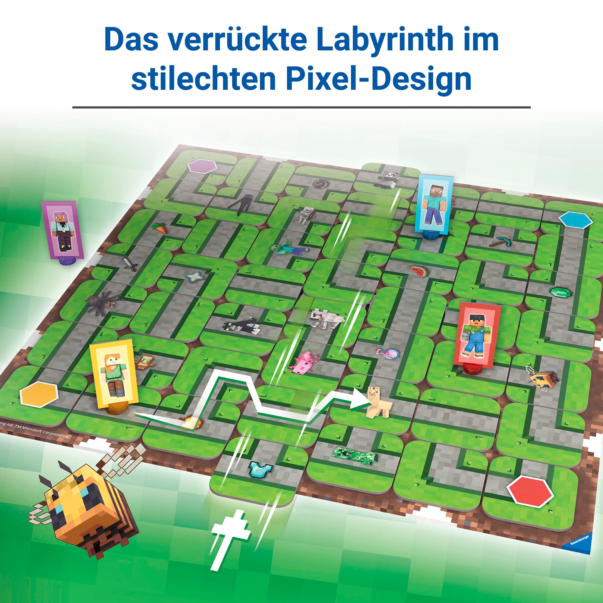 Ravensburger Spiel »Minecraft Labyrinth« Made in Europe