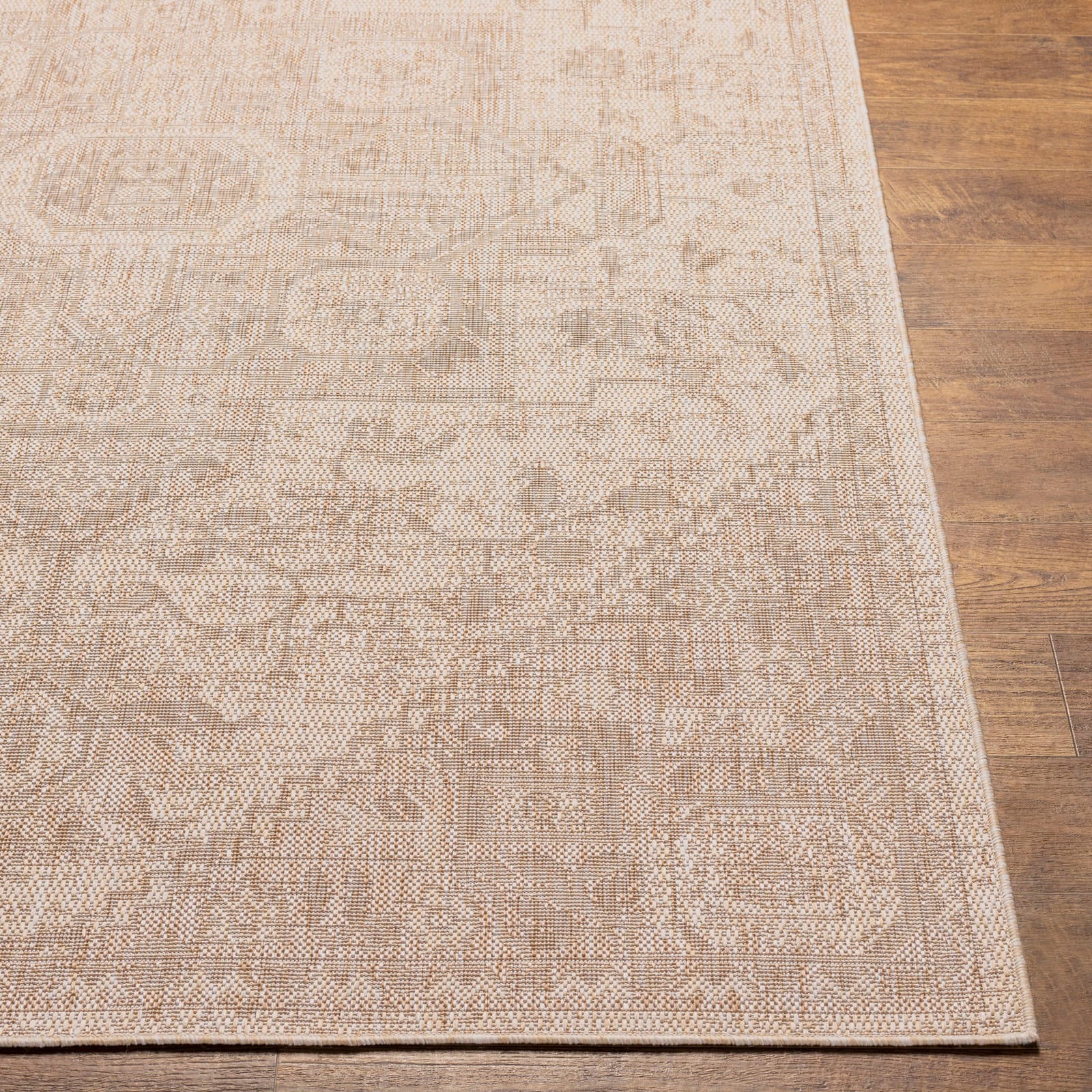 Livabliss Teppich »LEMARK«, rechteckig, 4 mm Höhe, Teppich In- /Outdoor Boho Jute-Optik, Balkon, Terrasse, Garten, Beige