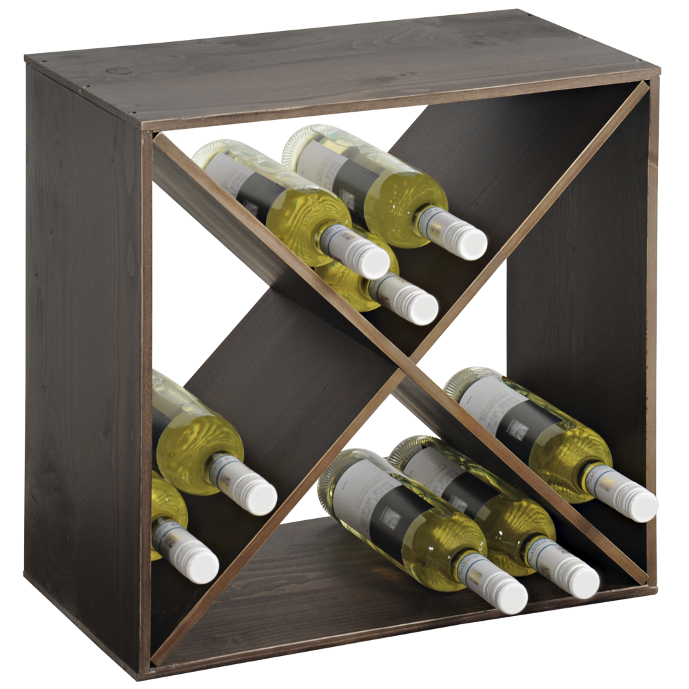 KESPER® Weinregal »Weinflaschen-Regalsystem, FSC®-zertifiziertem Kiefernholz«, (1 St.), mit Platz für 24 Flaschen
