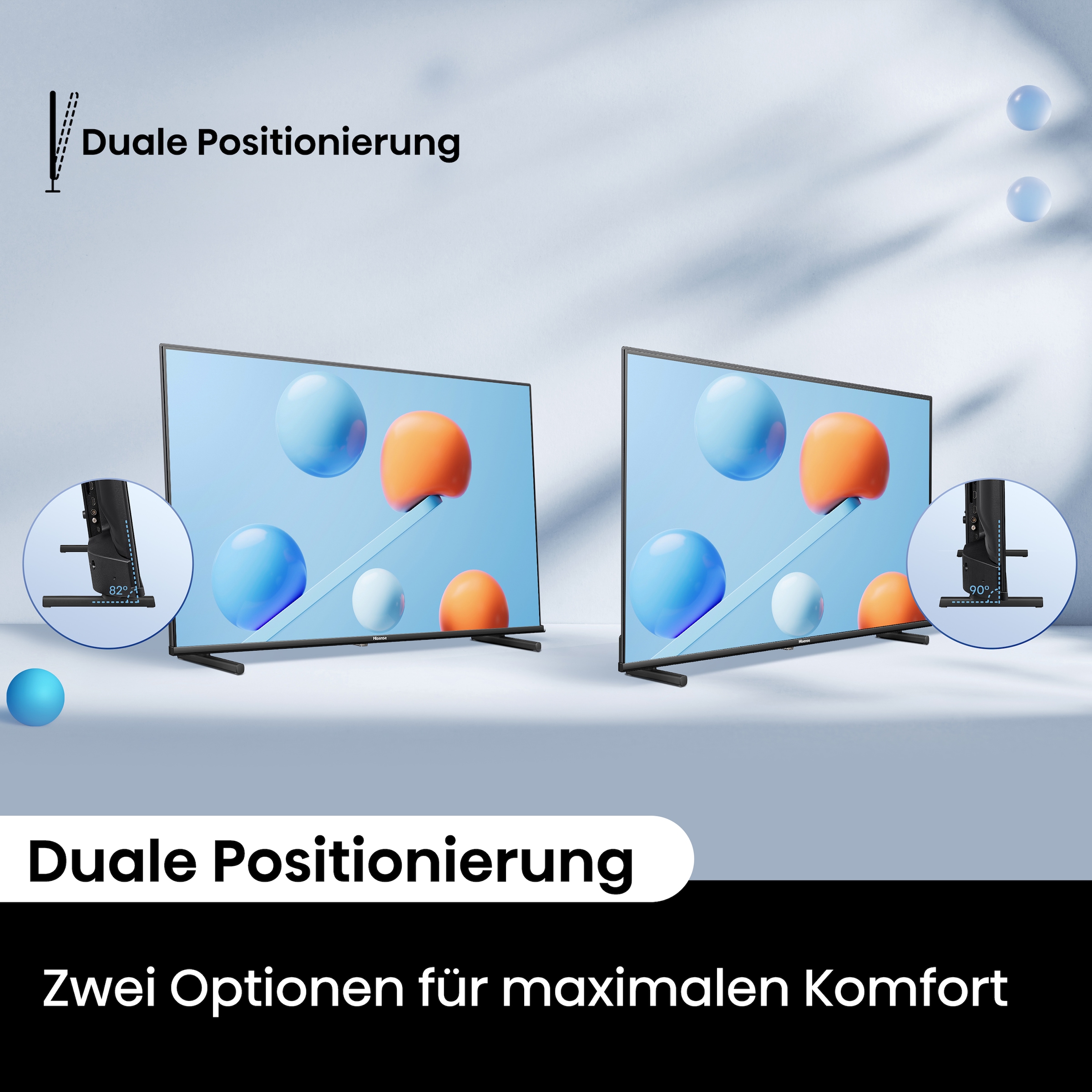 Hisense LED-Fernseher »32A5NQ«, HD, Smart-TV, 2K FHD QLED