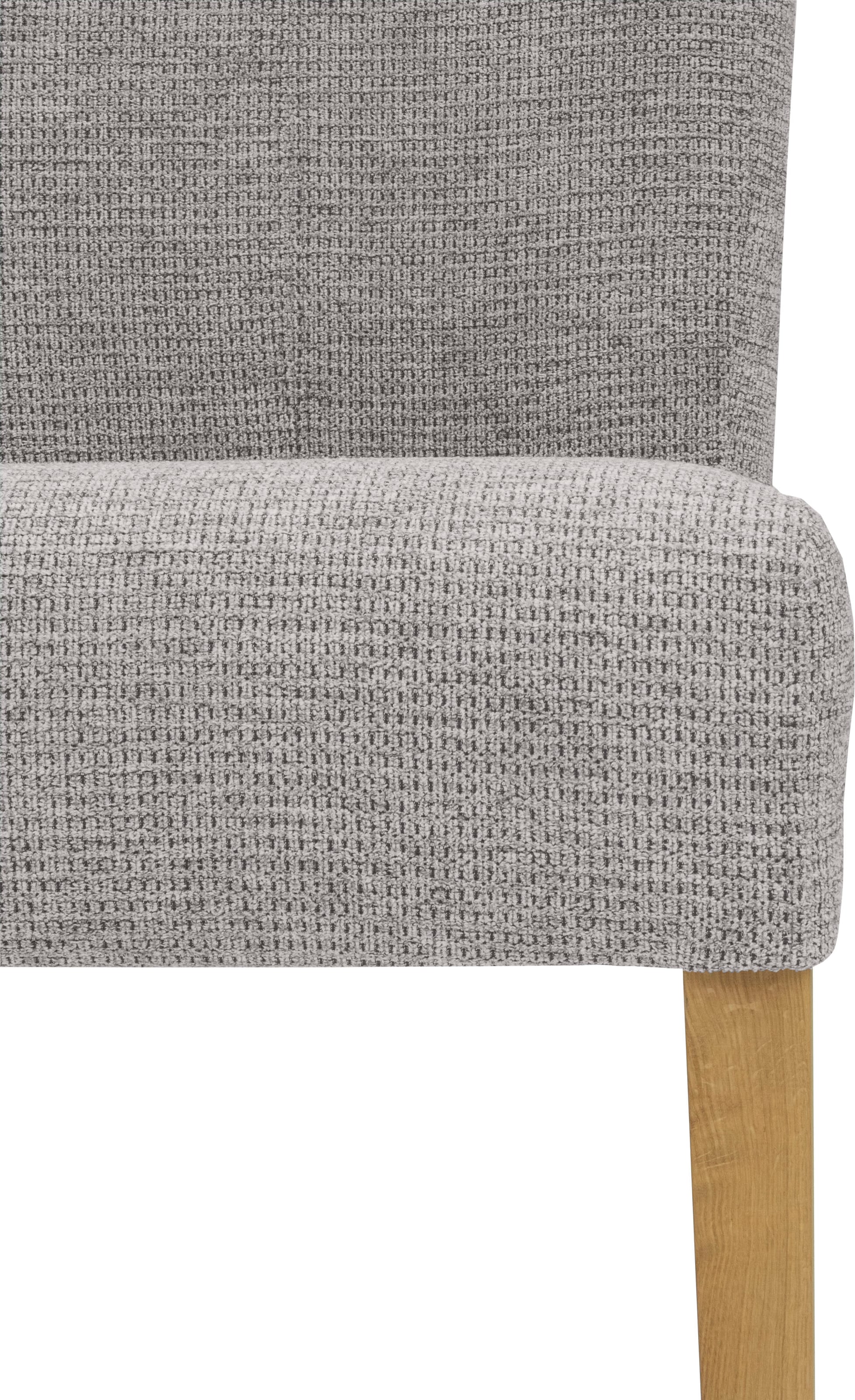 Home affaire Esszimmerstuhl »Queen Polsterstuhl BESTSELLER«, (Set), 2 St., Softstruktur, verschiedene Bezüge, Gestell Massivholz