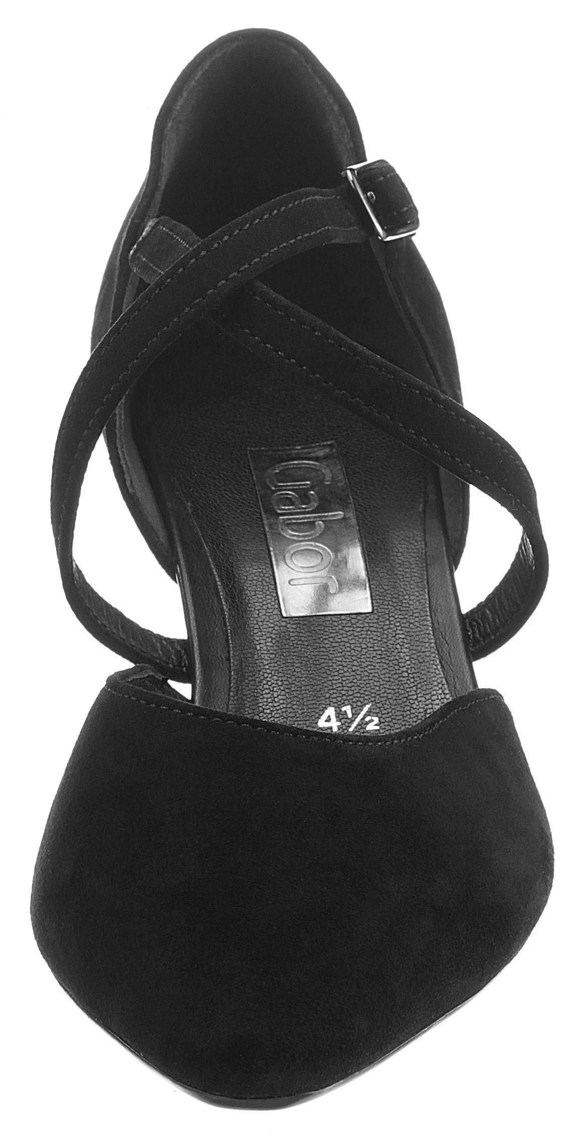 Gabor Spangenpumps  , Abendschuh, Festtagsschuh, Trichterabsatz mit Stretcheinsatz