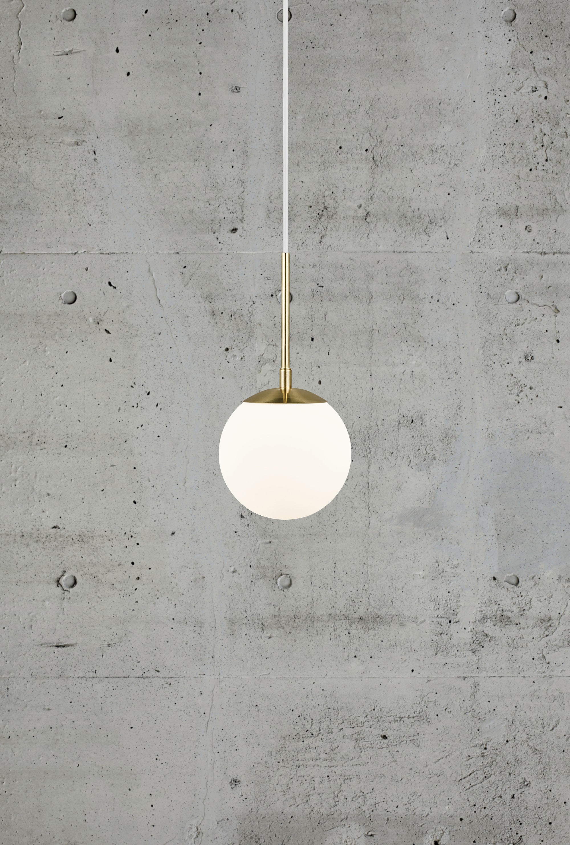 Nordlux Pendelleuchte »GRANT«, 1 flammig, Leuchtmittel E14 | ohne Leuchtmittel, Hängeleuchte, Mundgeblasenes Glas, Messing Style