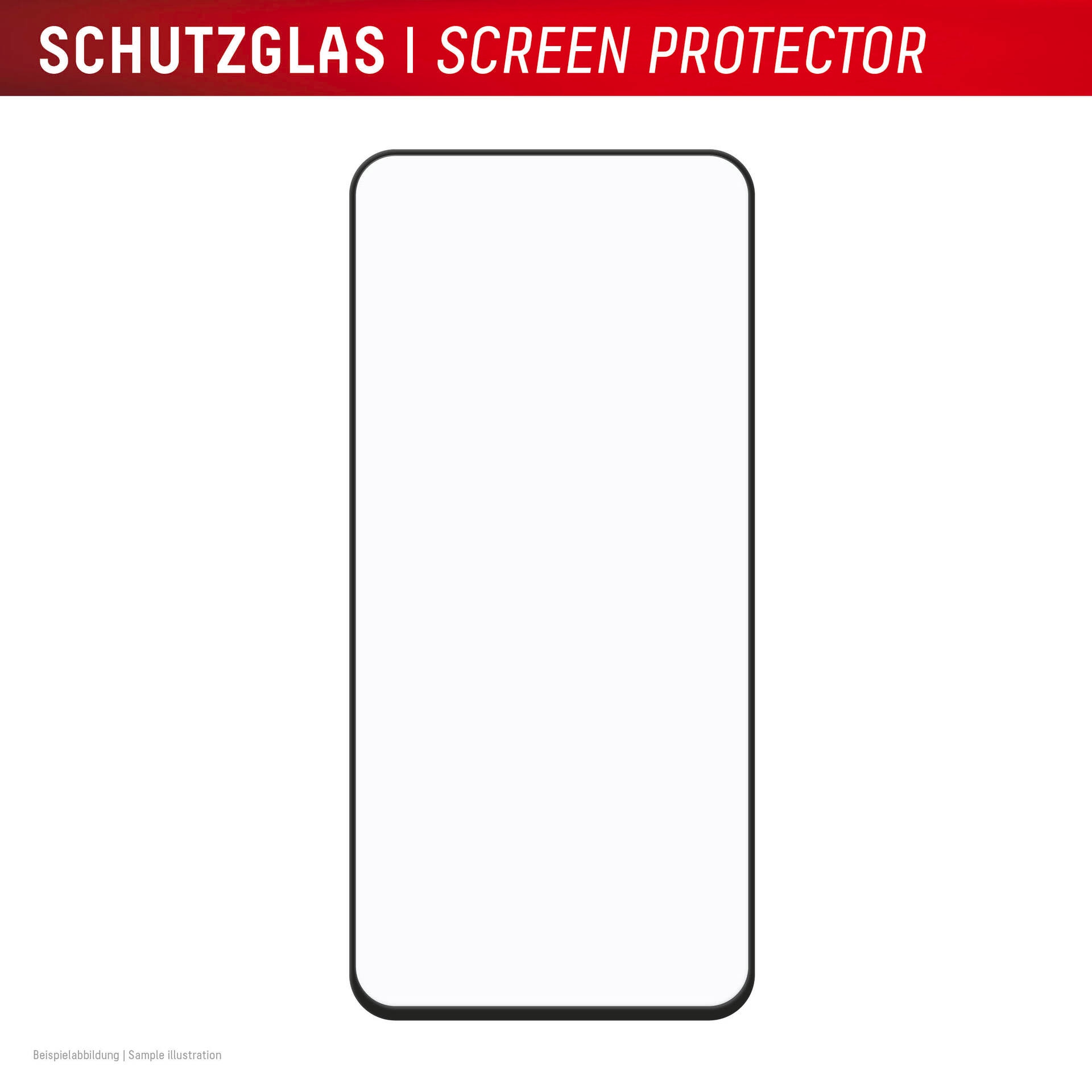 Displex Displayschutzglas »Real Glass Full Cover« Displayschutzfolie, Schutzfolie, Bildschirmschutz, kratz- & stoßfest