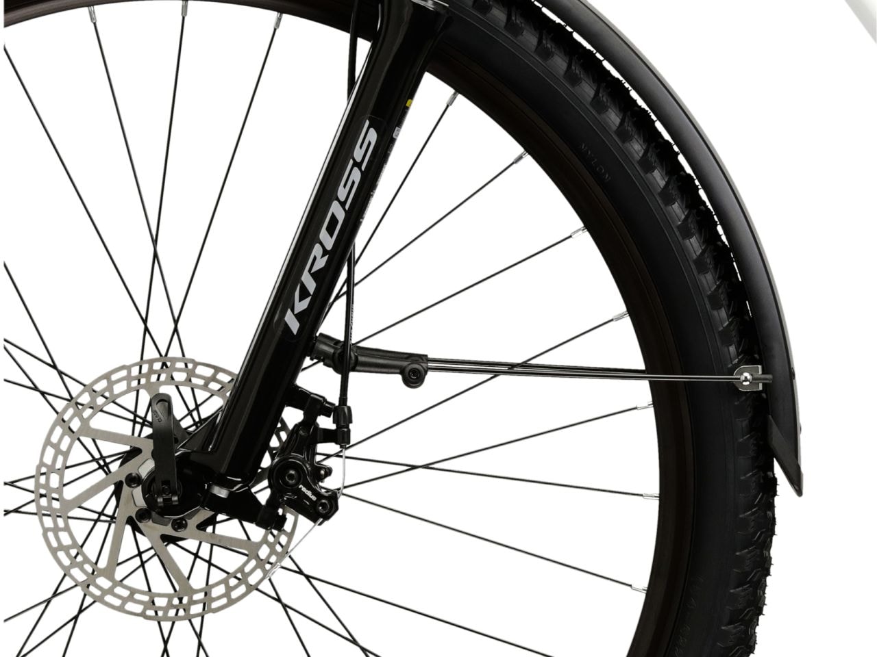 Kross Mountainbike »Lea 2.0 weiß 21 Gänge mit Beleuchtung« 21 Gang Shimano ALTUS M310 Schaltwerk Kettenschaltung