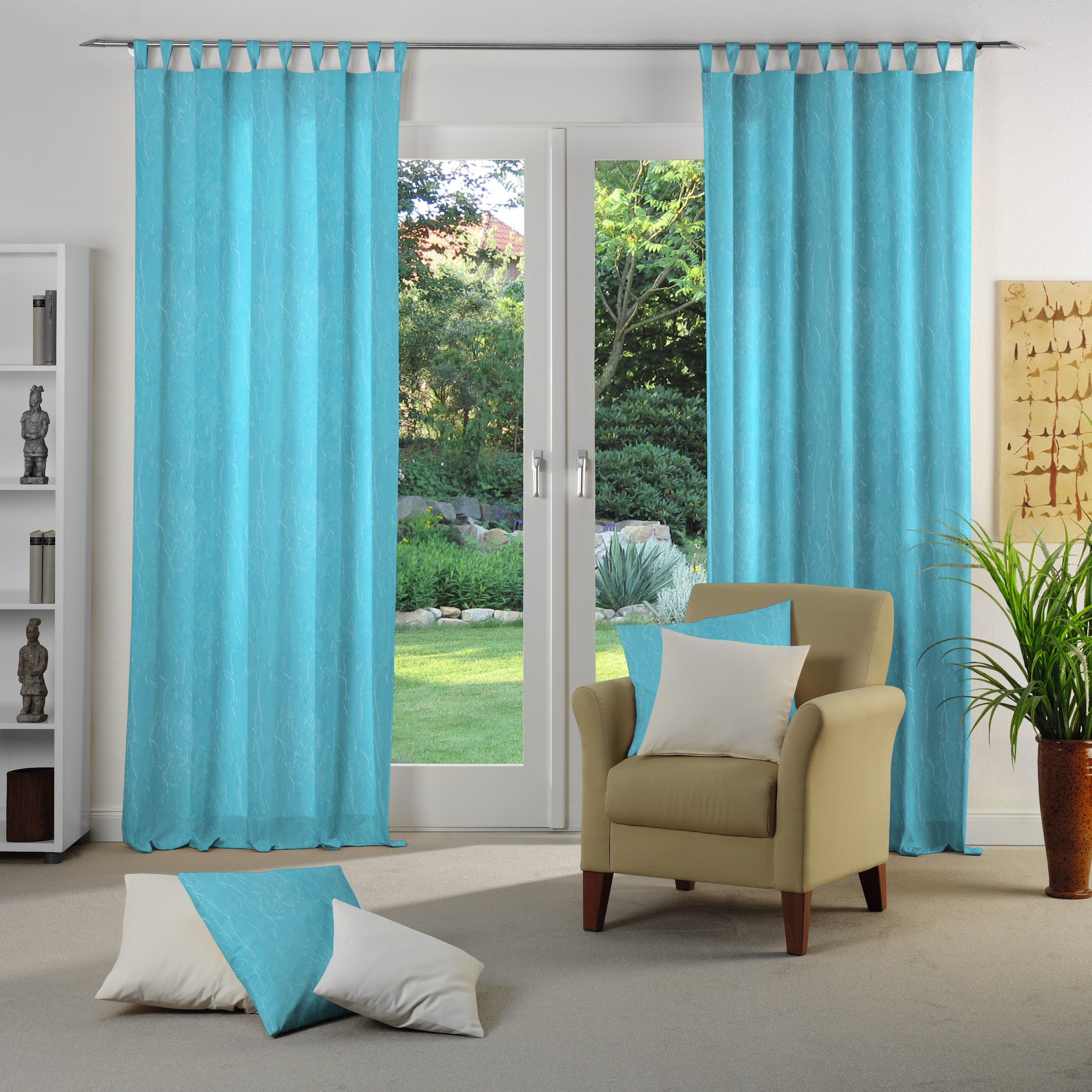 Wirth Vorhang »Julia« Schlaufen 1 Stk. tlg. günstig online kaufen