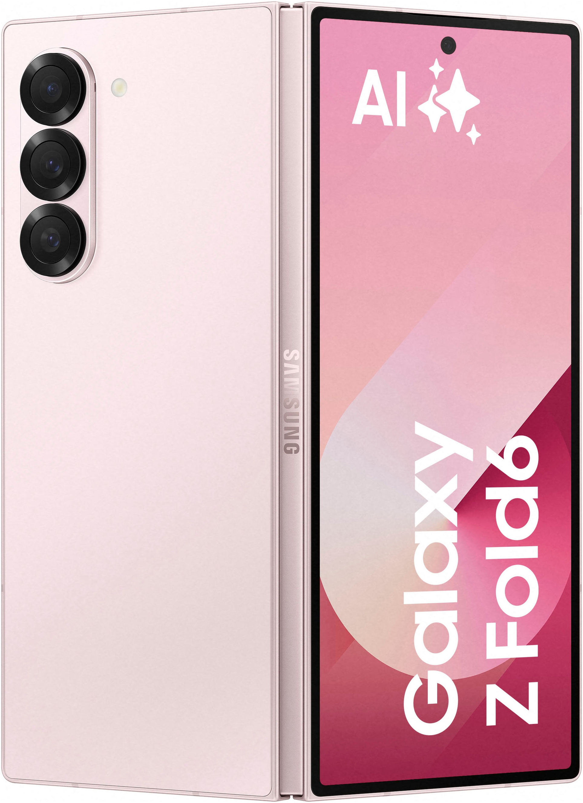 Samsung Smartphone »Galaxy Z Fold 6«, Rosa, AI-Funktionen