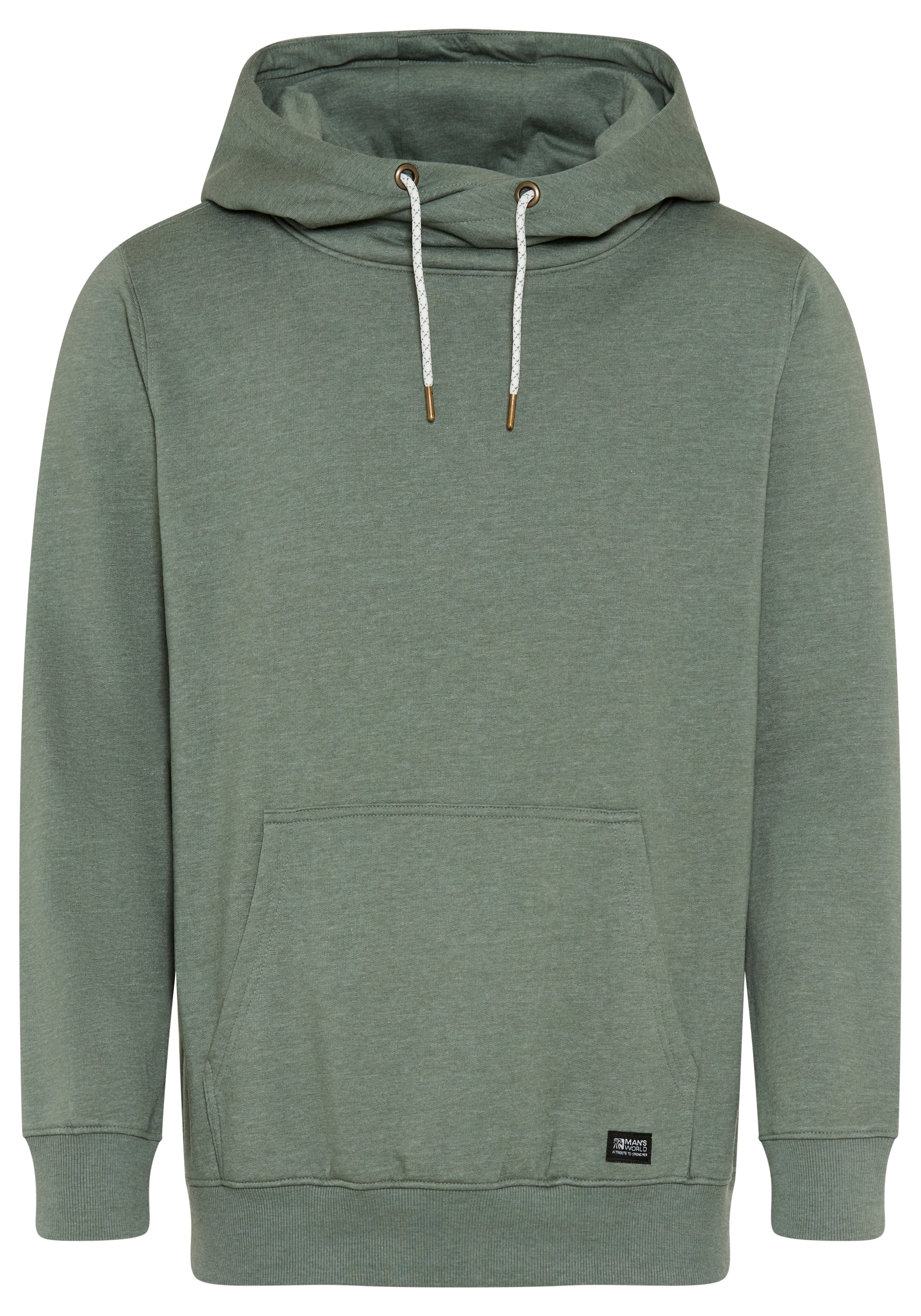 Man's World Kapuzensweatshirt , mit hochschließendem Kragen, auch in großen Größen
