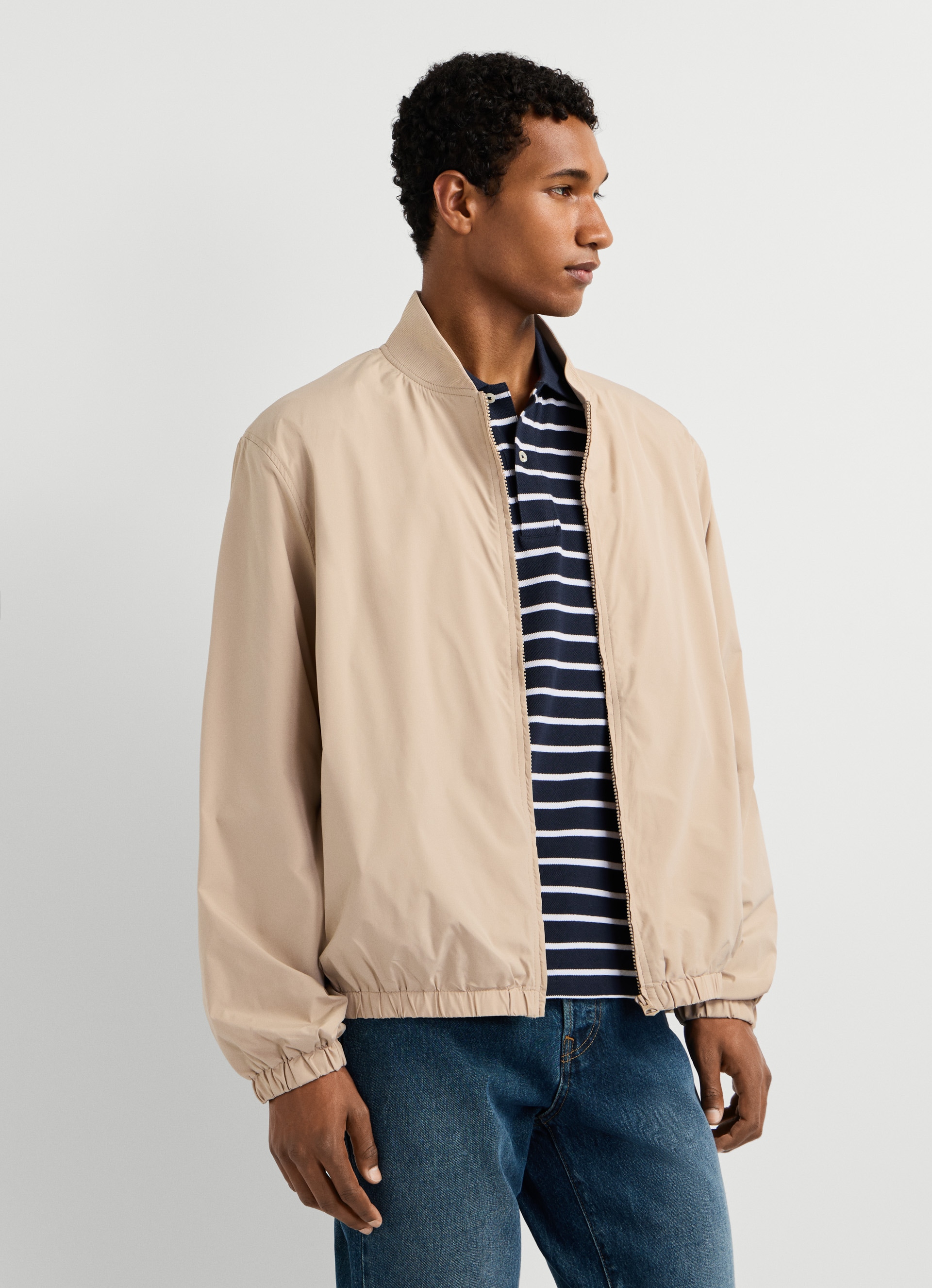 Pepe Jeans Bomberjacke »BELVEDERE« mit Stehkragen, Aufnäher