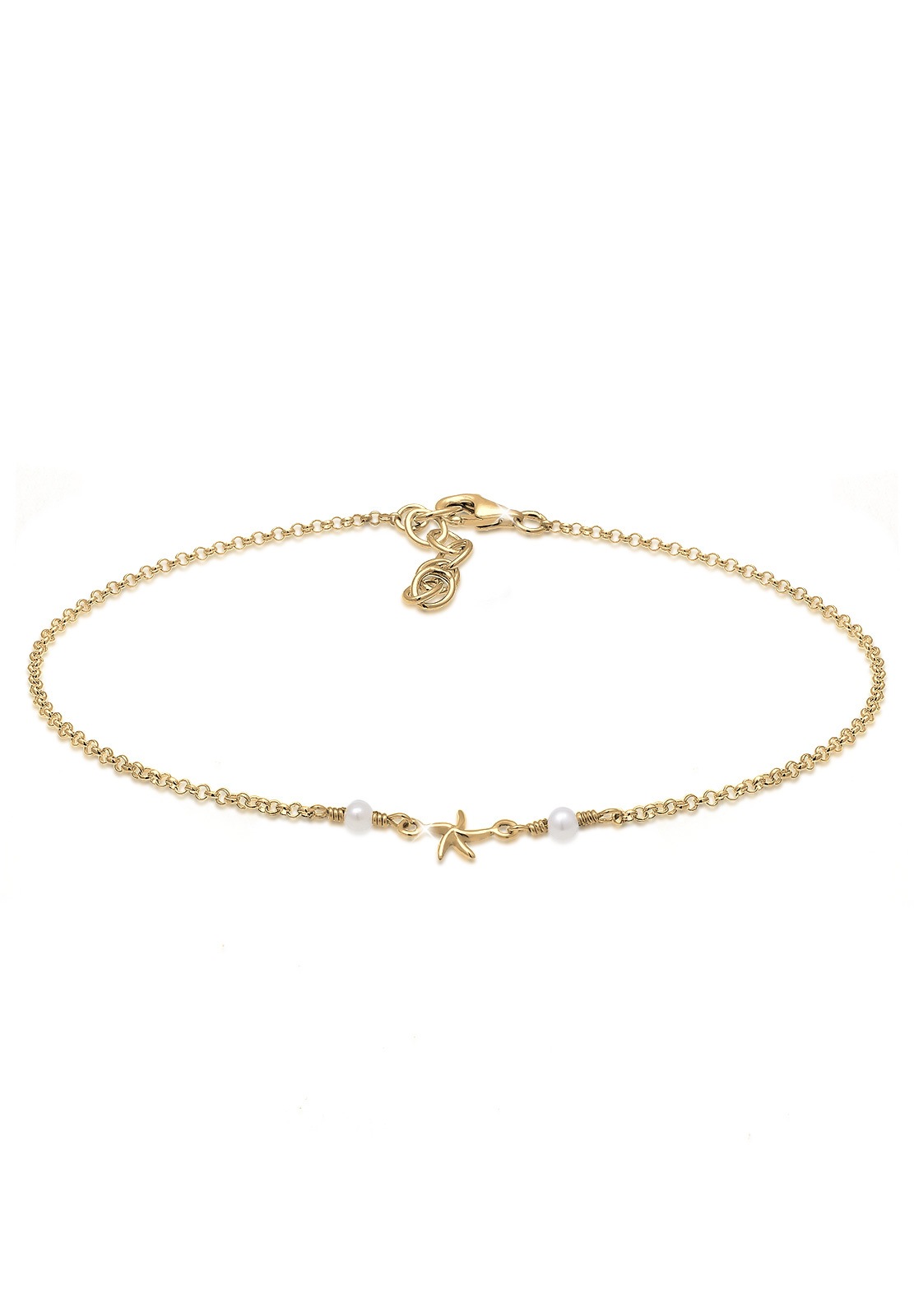 Elli Fußkette »Seestern Perle Maritim Beach 925 Sterling Silber« kaufen