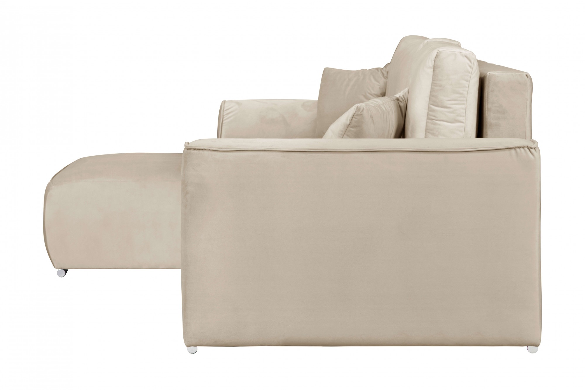 INOSIGN Ecksofa »BEATRICE optionale Schlafsofa mit Bettkasten, B/T/H: 265/170/86 cm«, L-Form, wahlweise auch mit Bettfunktion und Bettkasten