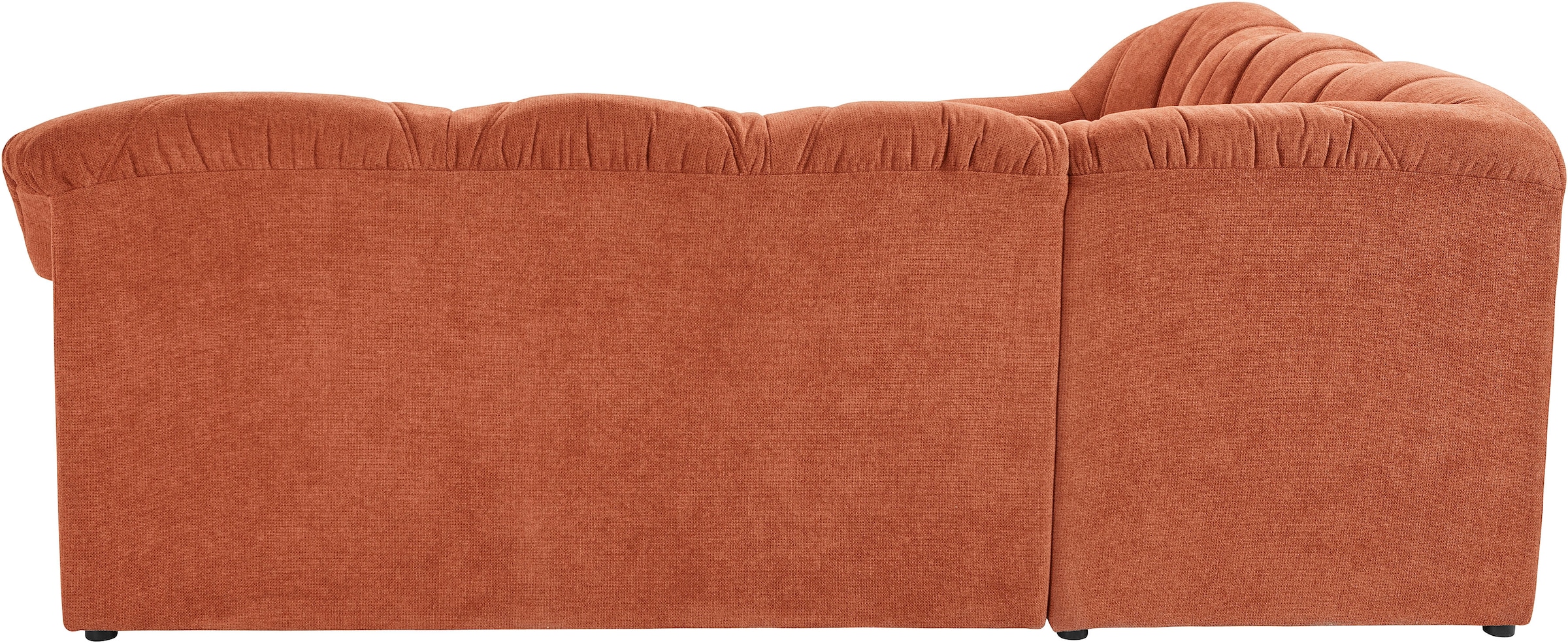 DOMO collection Ecksofa »Papenburg B/T/H: 242/190/84 cm L-Form«, wahlweise mit Bettfunktion, Langer Schenkel links oder rechts