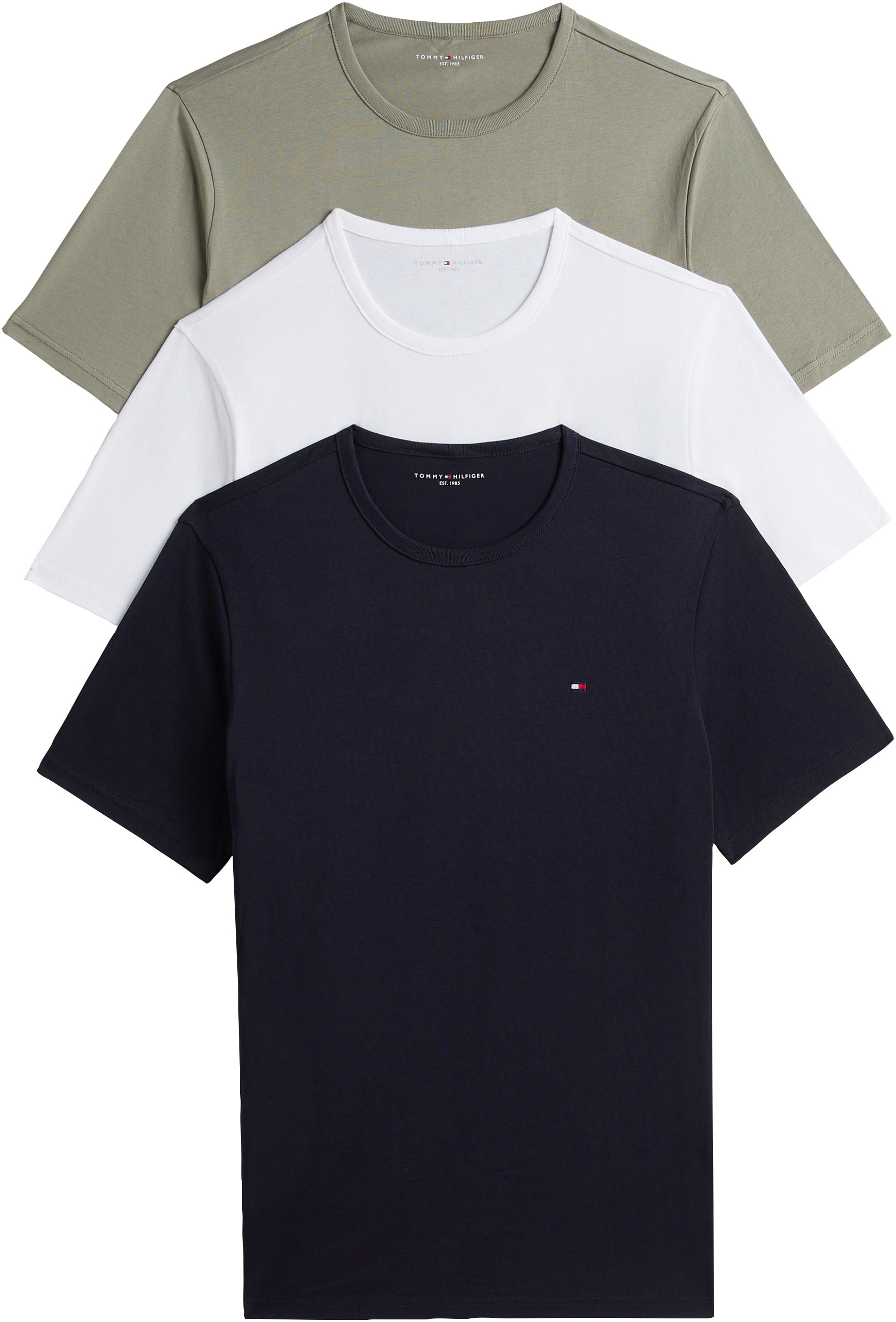Tommy Hilfiger Underwear T-Shirt 3 3er Pack - Regular fit mit Rundhalsausschnitt