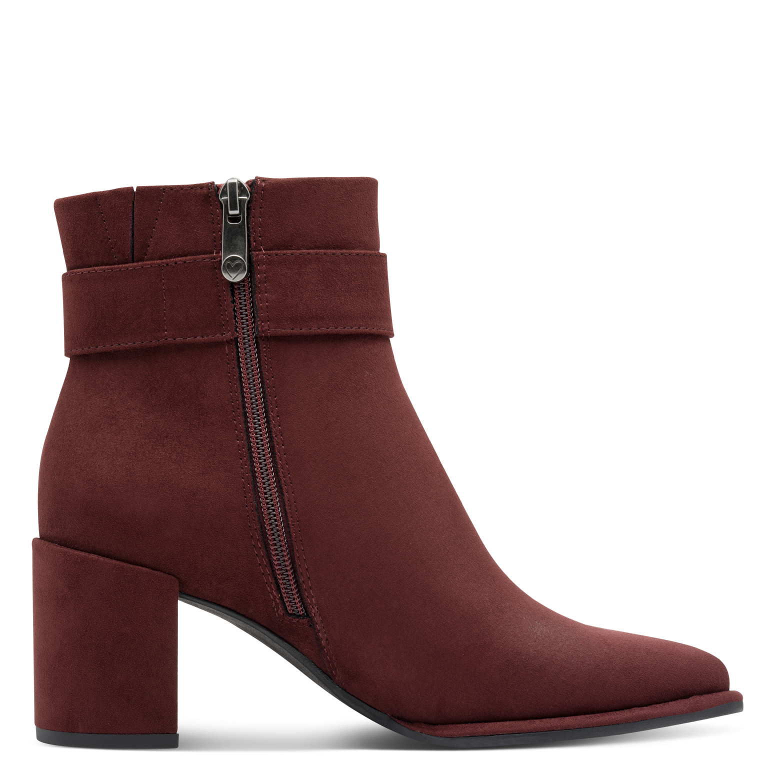 MARCO TOZZI Stiefelette, Blockabsatz, Ankleboots mit modischer Zierschnalle