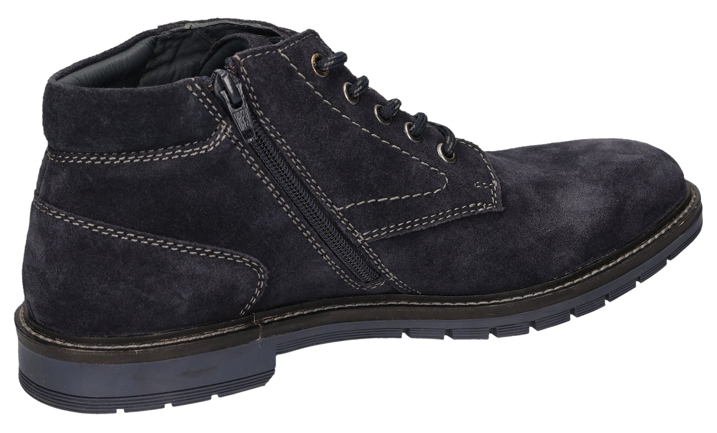LERROS Schnürboots, Business Schuh, Schnürboots mit Blockabsatz