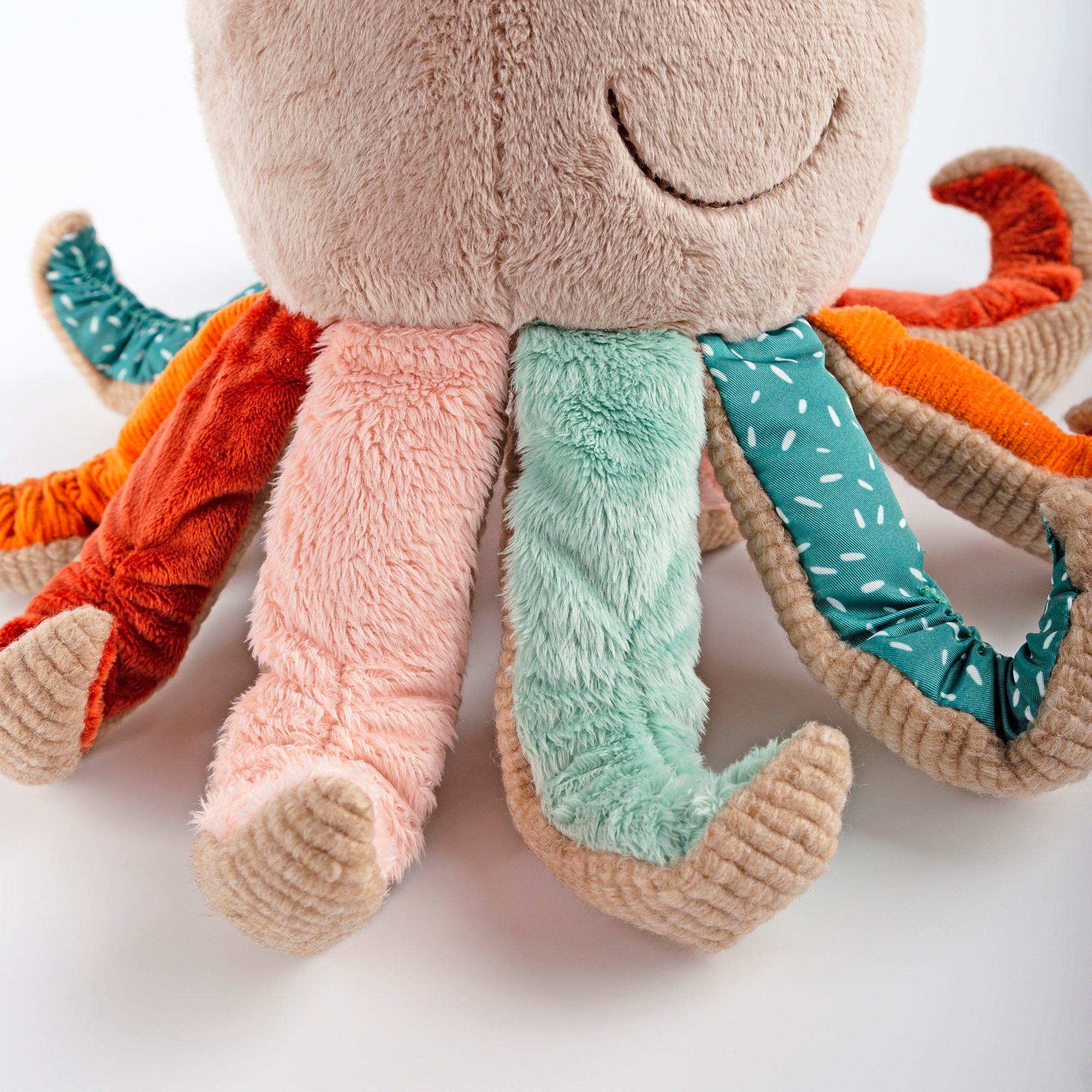 Sigikid Kuscheltier »Patchwork Sweety Yellow, Krake«