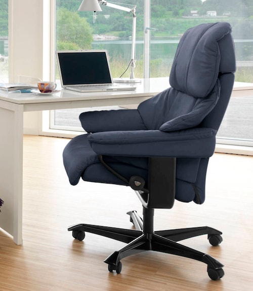 Stressless® Relaxsessel »Reno«, mit Home Office Base, Größe M, Gestell Schw günstig online kaufen