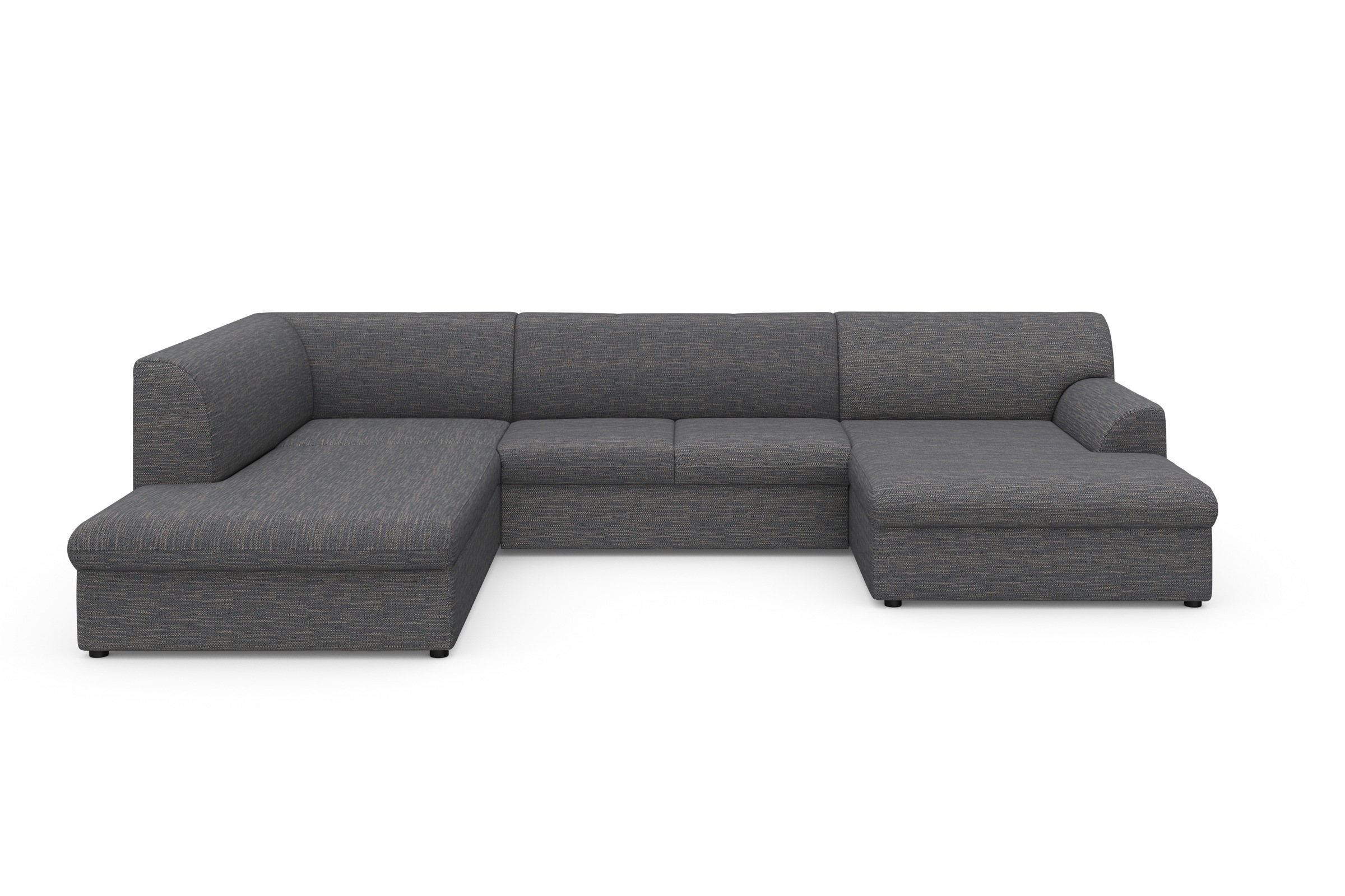 DOMO collection Wohnlandschaft "Topper, elegant und zeitlos, komfortabel, U günstig online kaufen