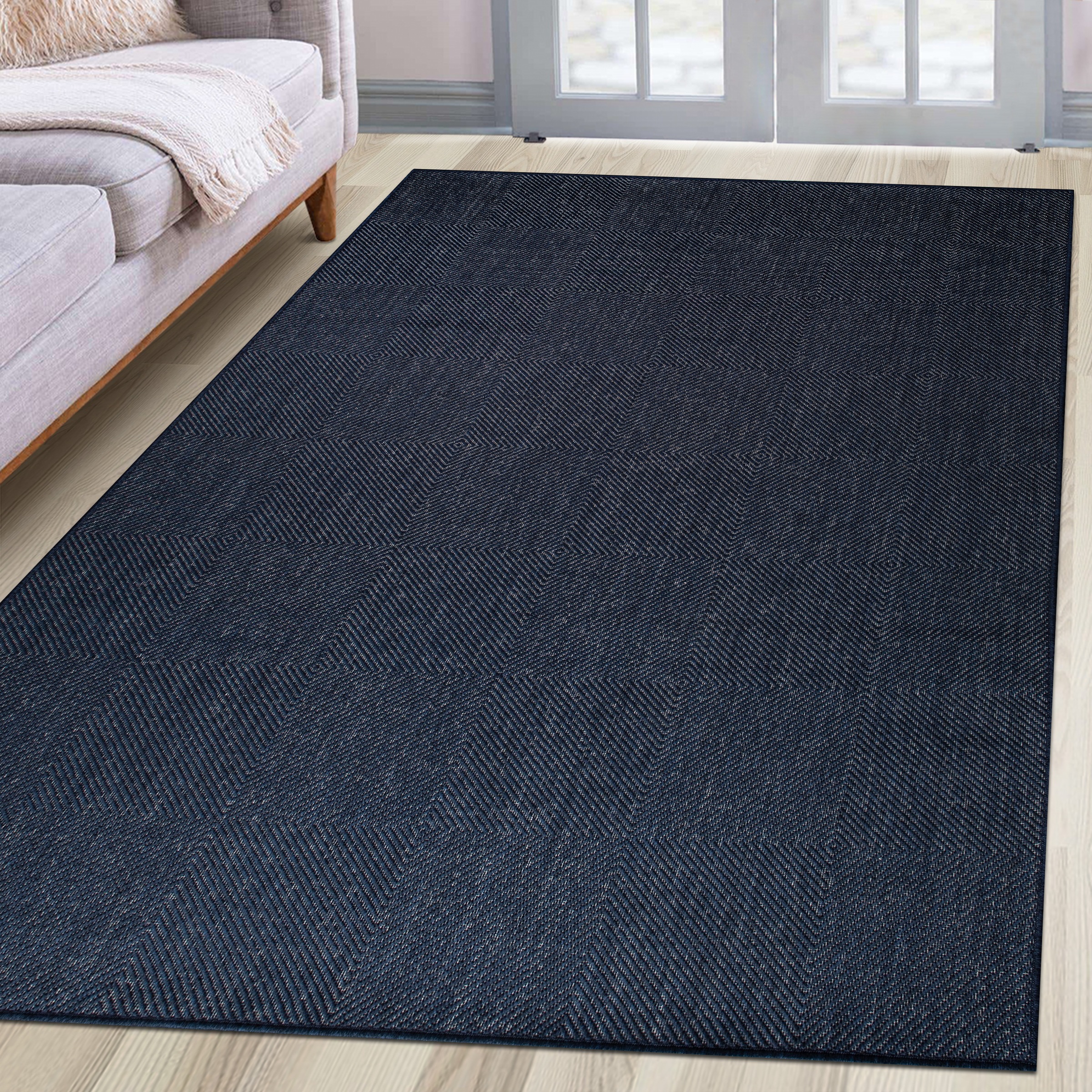 my home Teppich »Anna, auch als Läufer erhältlich«, rechteckig, 3 mm Höhe, In- und Outdoor geeignet, Sisal-Optik, Wetterfest & UV-beständig