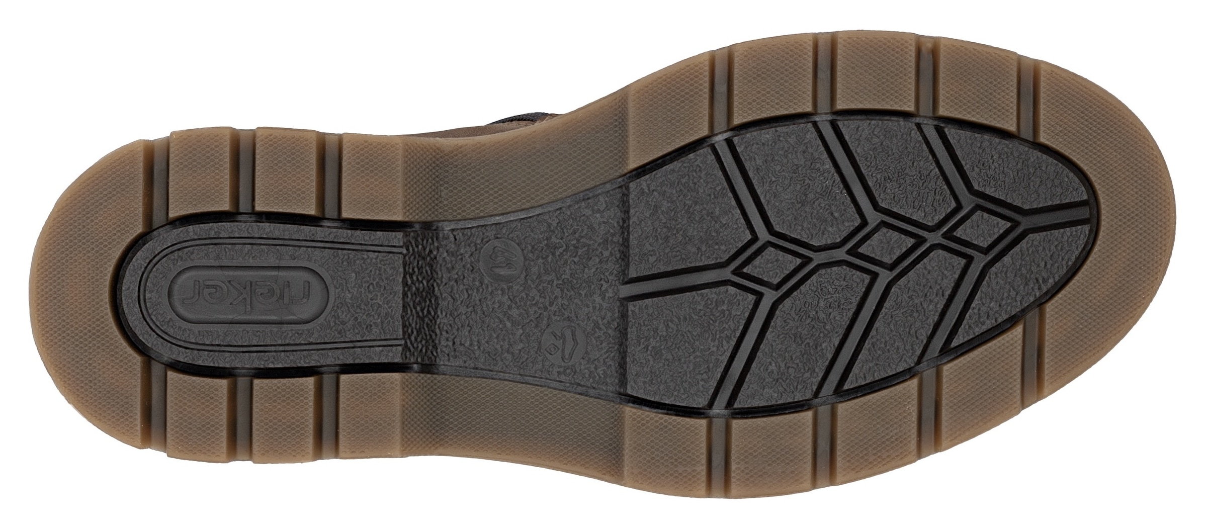 Rieker Winterstiefelette, Winterboots, Schnürboots mit Innenreißverschluss und RiekerTex