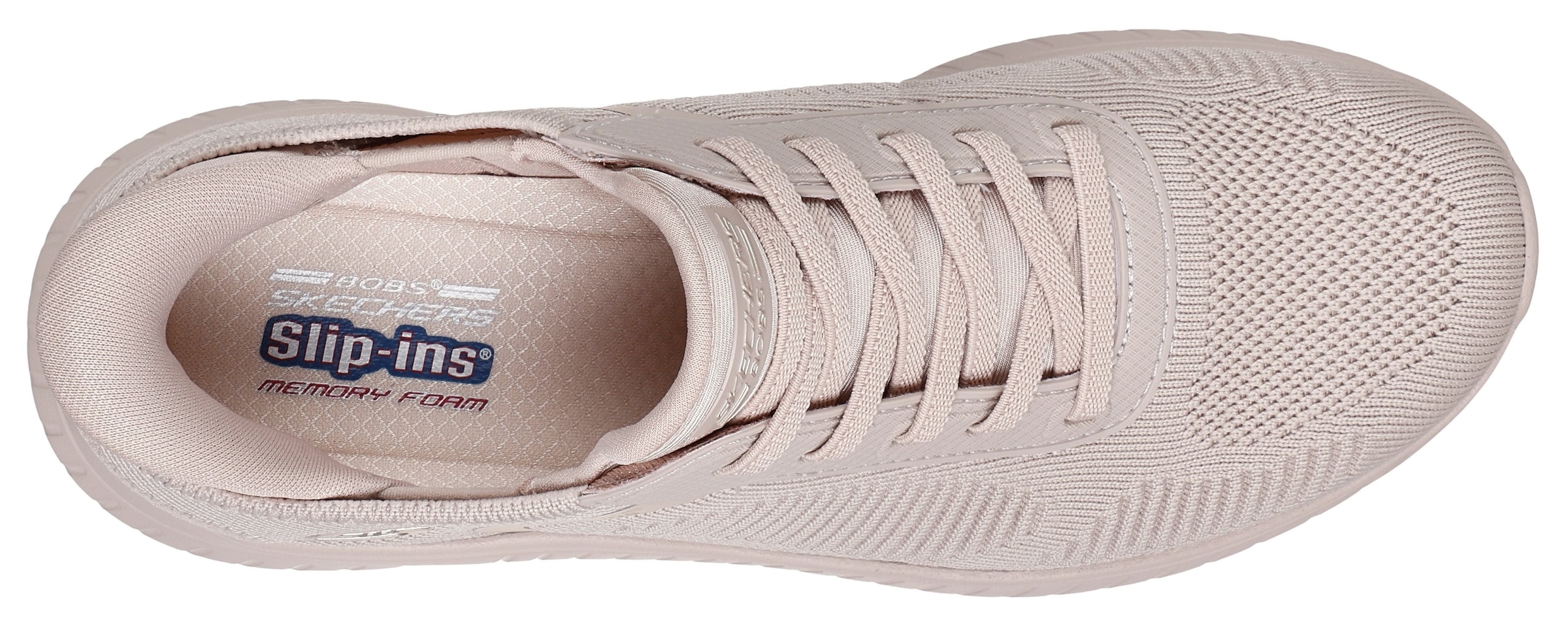 Skechers Slip-On Sneaker »BOBS SQUAD CHAOS-CURRENT MUSE«, Freizeitschuh für Maschinenwäsche geeignet