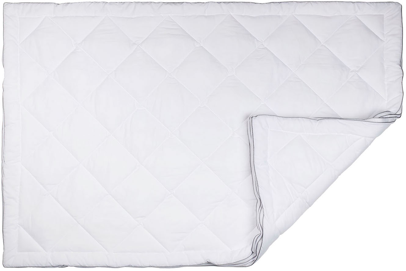 Gözze Microfaserbettdecke »Silberkante Bettdecke 135x200 & 155x220 cm«, 4-J günstig online kaufen