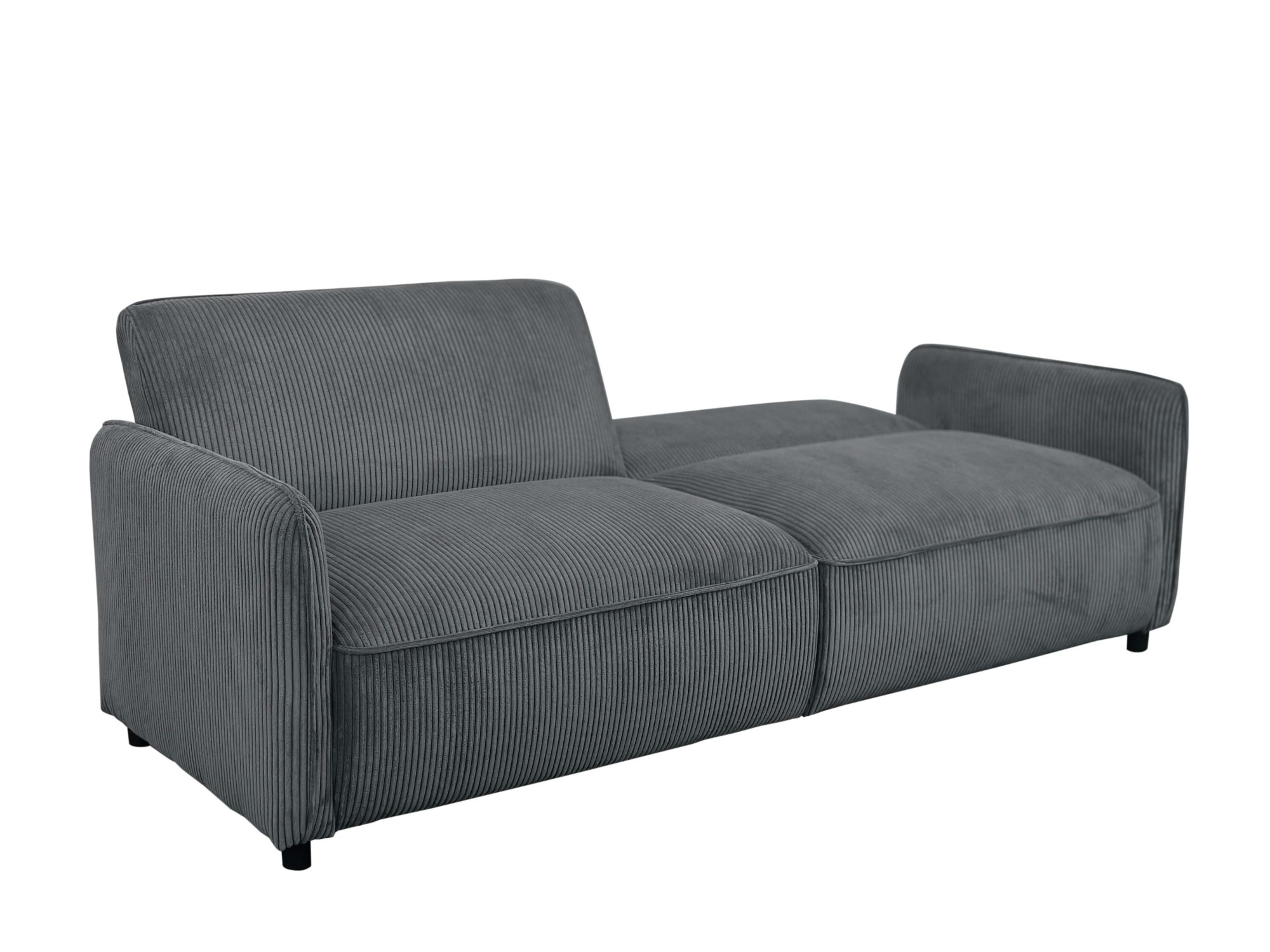 Dorel Home 3-Sitzer »ALICIA Schlafsofa 209 cm«, Bettfunktion (110/190cm), verstellbare Rückenlehne, Cord, Velours