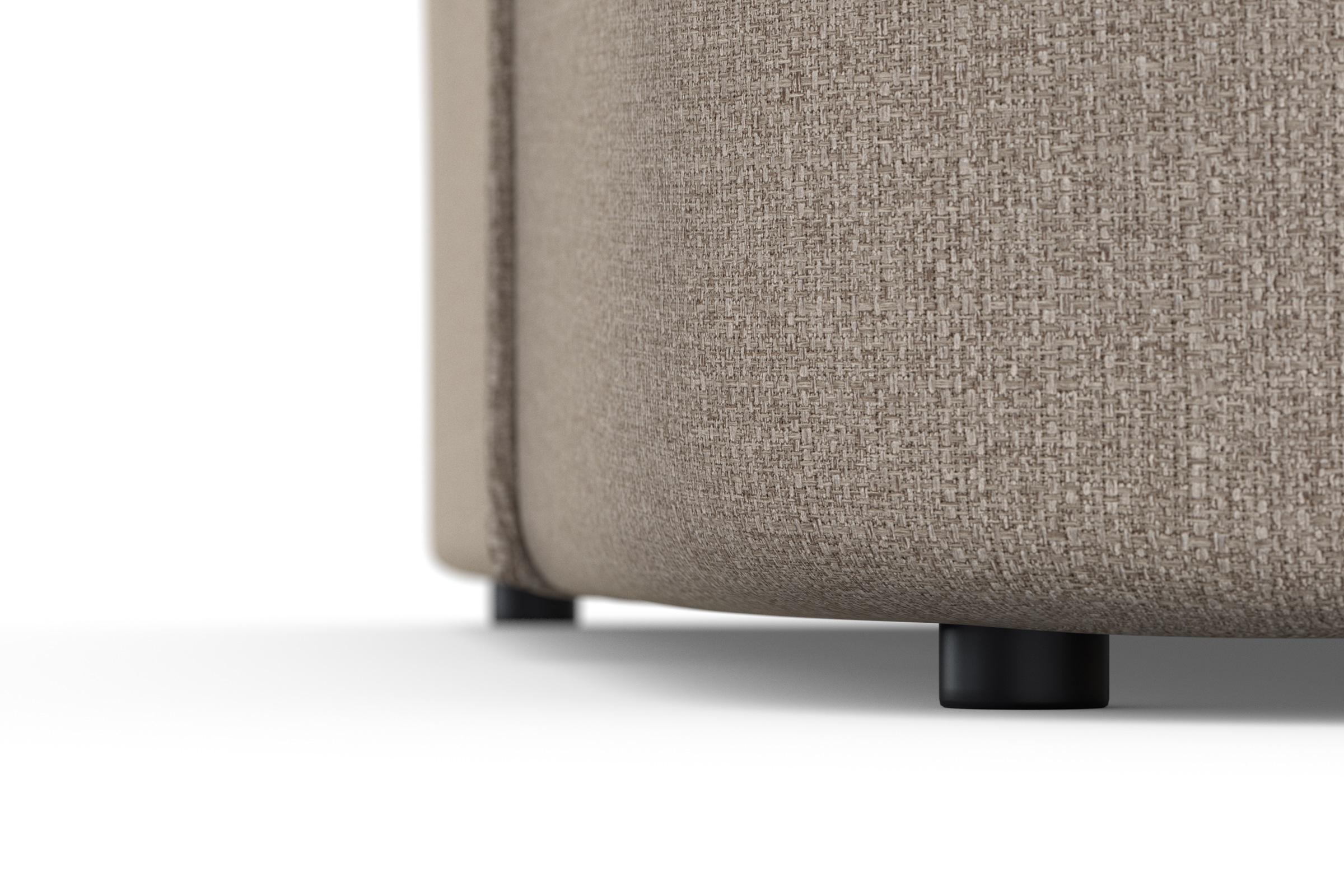 DOMO collection Wohnlandschaft »Pegnitz, zeitlos und modern, mit attraktiver Rückensteppung, U-Form«, wahlweise mit Bettfunktion
