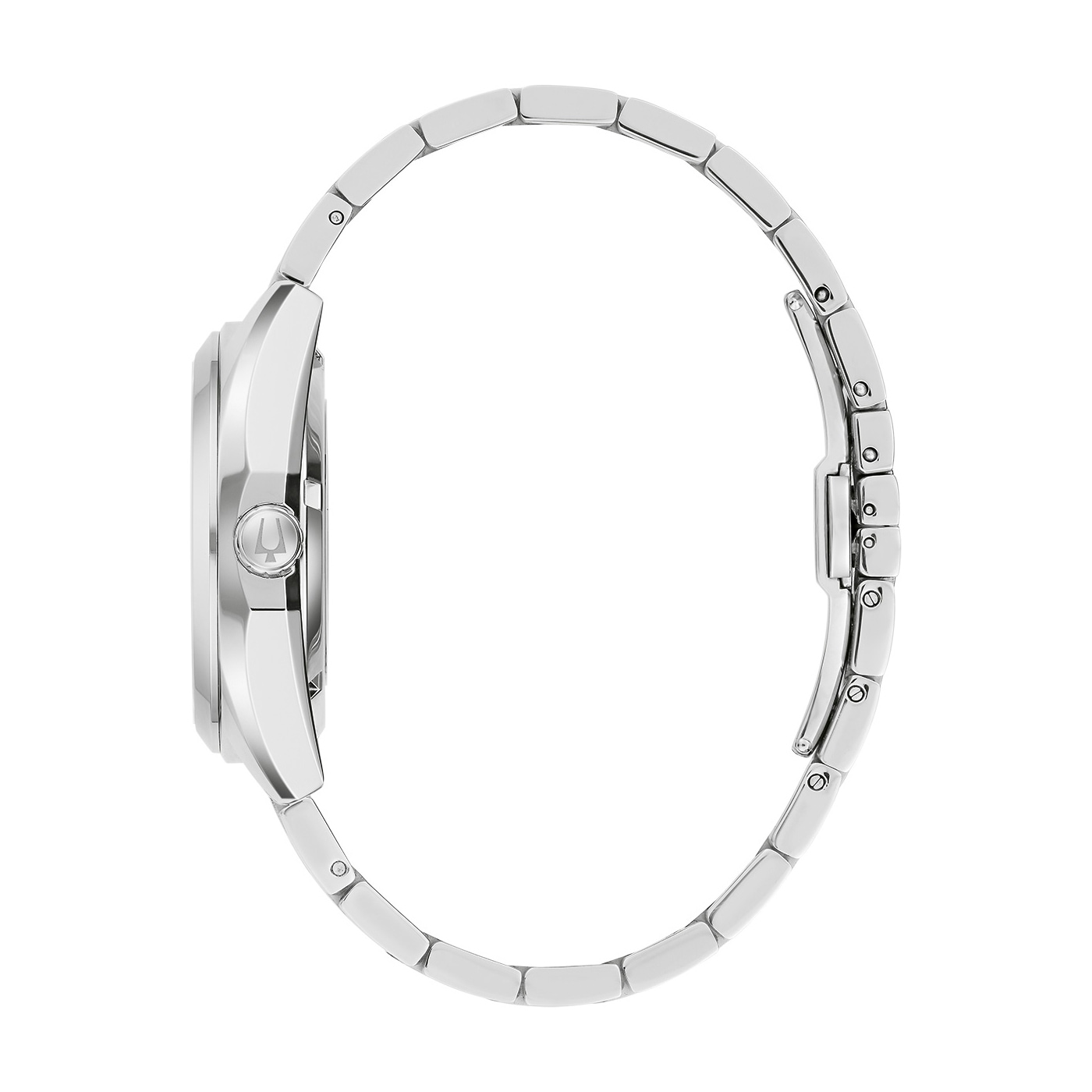 Bulova Automatikuhr »Surveyor« Armbanduhr, Damenuhr, Herrenuhr, Mechanische Uhr, Edelstahlarmband