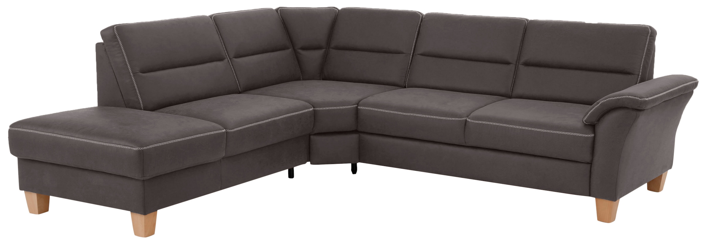 Home affaire Ecksofa »Soleo L-Form«, komfortabel durch Trapezecke mit Relaxfunktion, auch mit Bettfunktion