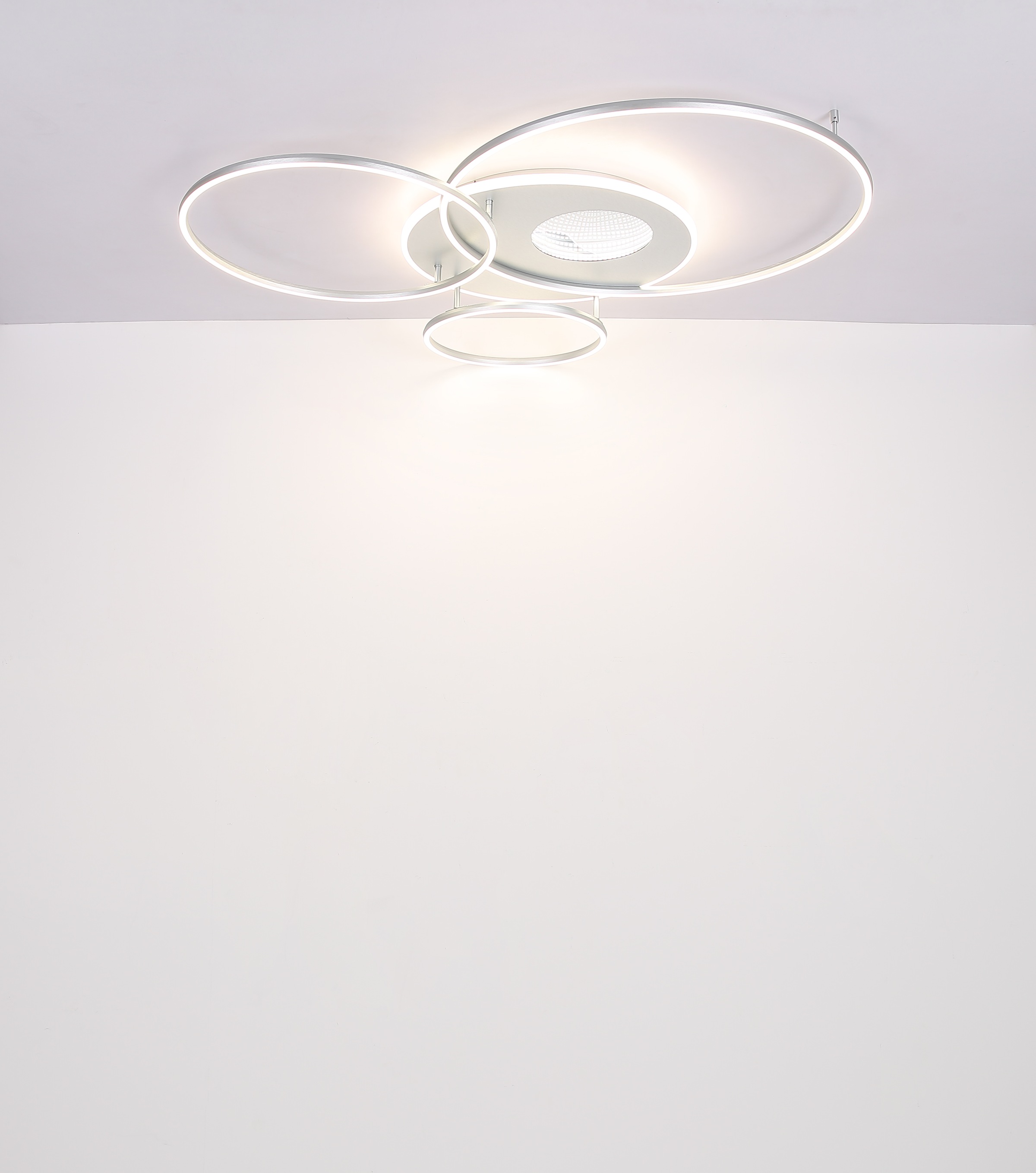 GLOBO LIGHTING Deckenleuchte »INVERTINA« LED-Modul 1 Stk. warmweiß - kaltweiß Deckenlampe Wohnzimmer-Leuchte Schlafzimmer-Leuchte Flur Küche