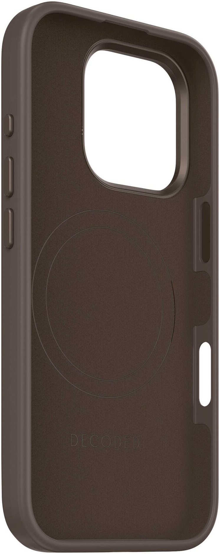 DECODED Smartphone-Hülle »AntiMicrobial Silicone Backc. iPhone 16 Pro«, Smartphones