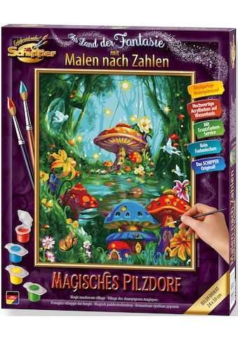 Schipper Malen nach Zahlen »Meisterklasse Klassiker - Magisches Pilzdorf«, Made in... kaufen