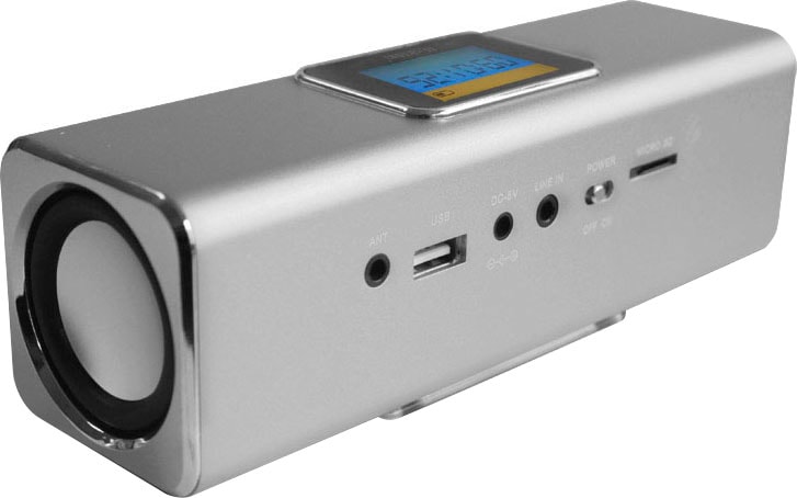 Technaxx Portable-Lautsprecher »MusicMan MA Display Soundstation«, (1 St.)