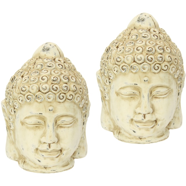 Rechnung I.GE.A. auf Set Dekofigur »Buddha-Kopf«, 2er bestellen