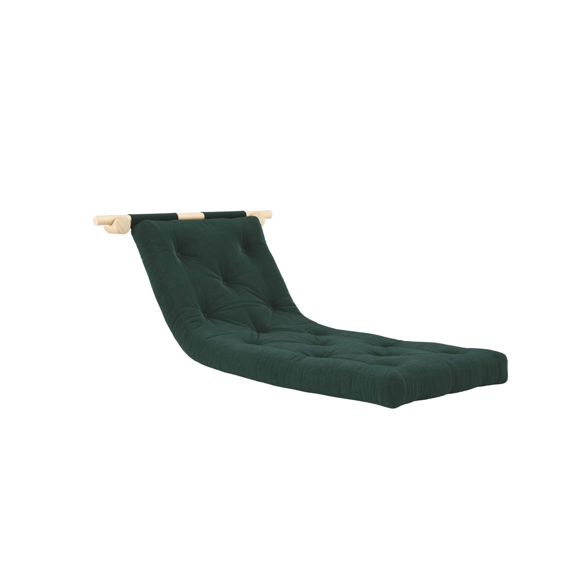 Karup Design Schlafsofa »Hooked Schlafsessel, Sitz- und Schlafplatz, Wandmontiert, platzsparend«, Futonmatratze inkl. Halterungsset aus FSC®-zertifiziertem Massivholz