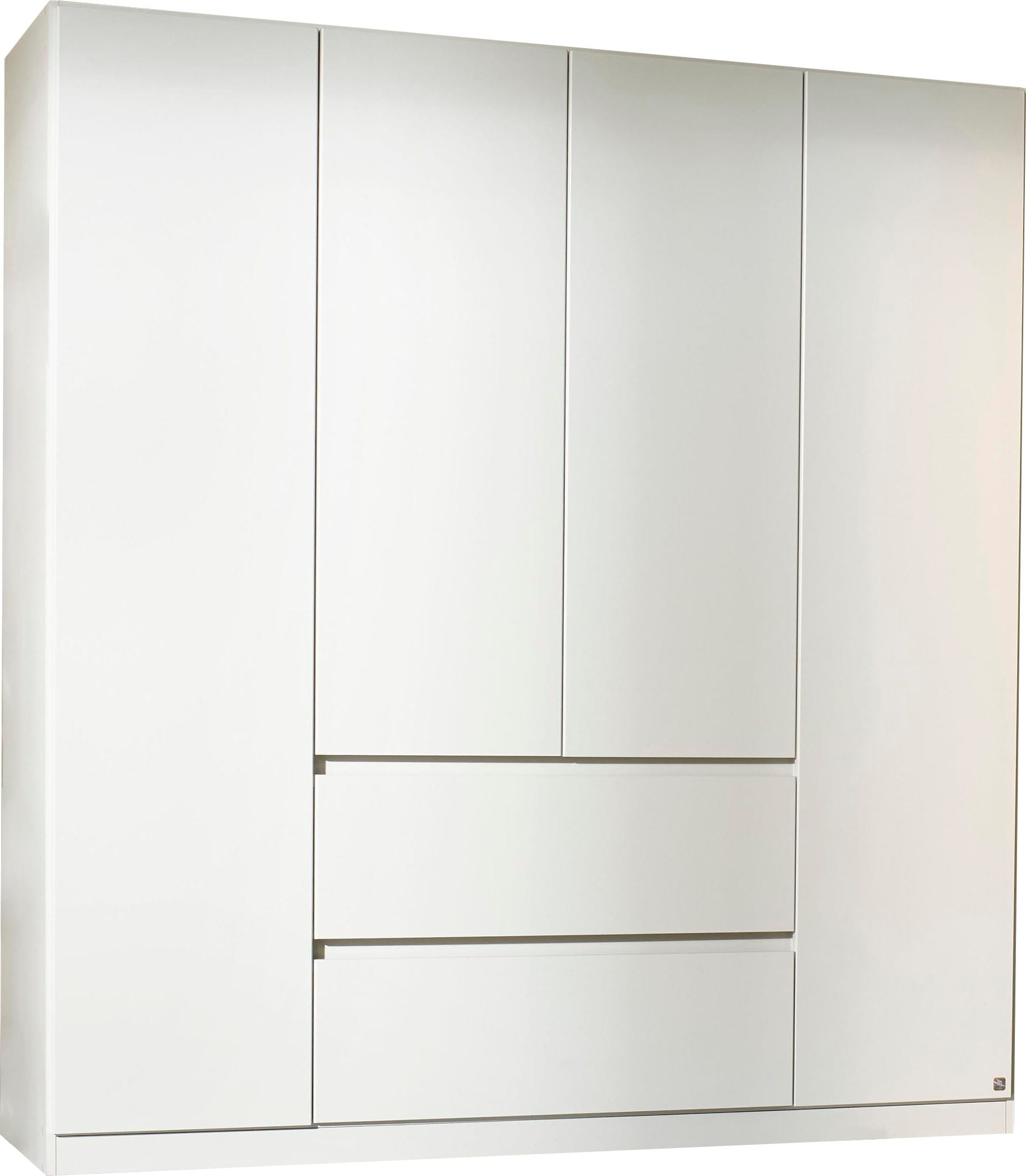 rauch Drehtürenschrank »Kleiderschrank Schrank Garderobe Wäscheschrank NIDDA mit moderner«, griffloser Front sowie Push-to-Open Funktion MADE IN GERMANY