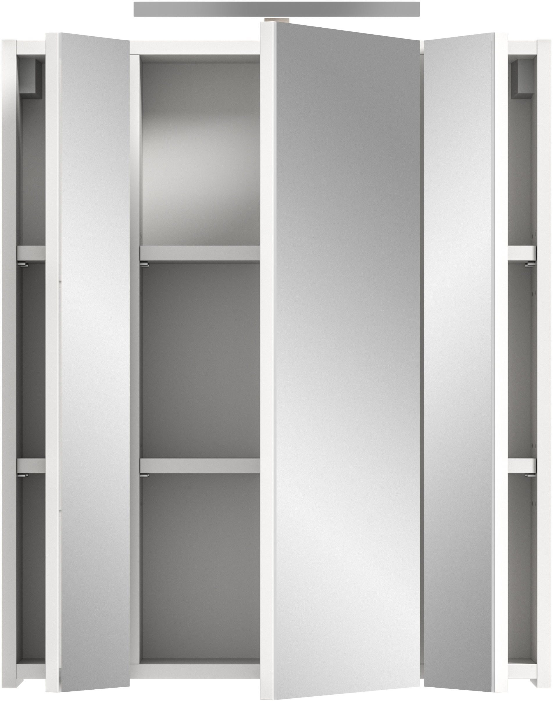 INOSIGN Spiegelschrank, (2 St.), Florenz, Spiegelschrank inkl. Beleuchtung, 3-Türig