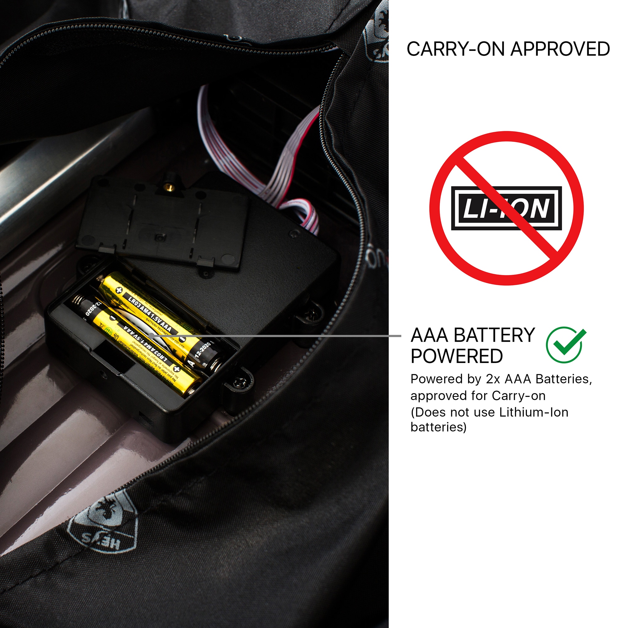 Heys Hartschalen-Trolley »Smart Luggage®, in verschiedenen Farben und Größen«, 4 Rollen, Heys x Joachim Llambi Handgepäck Smart Gepäck mit App-Funktion