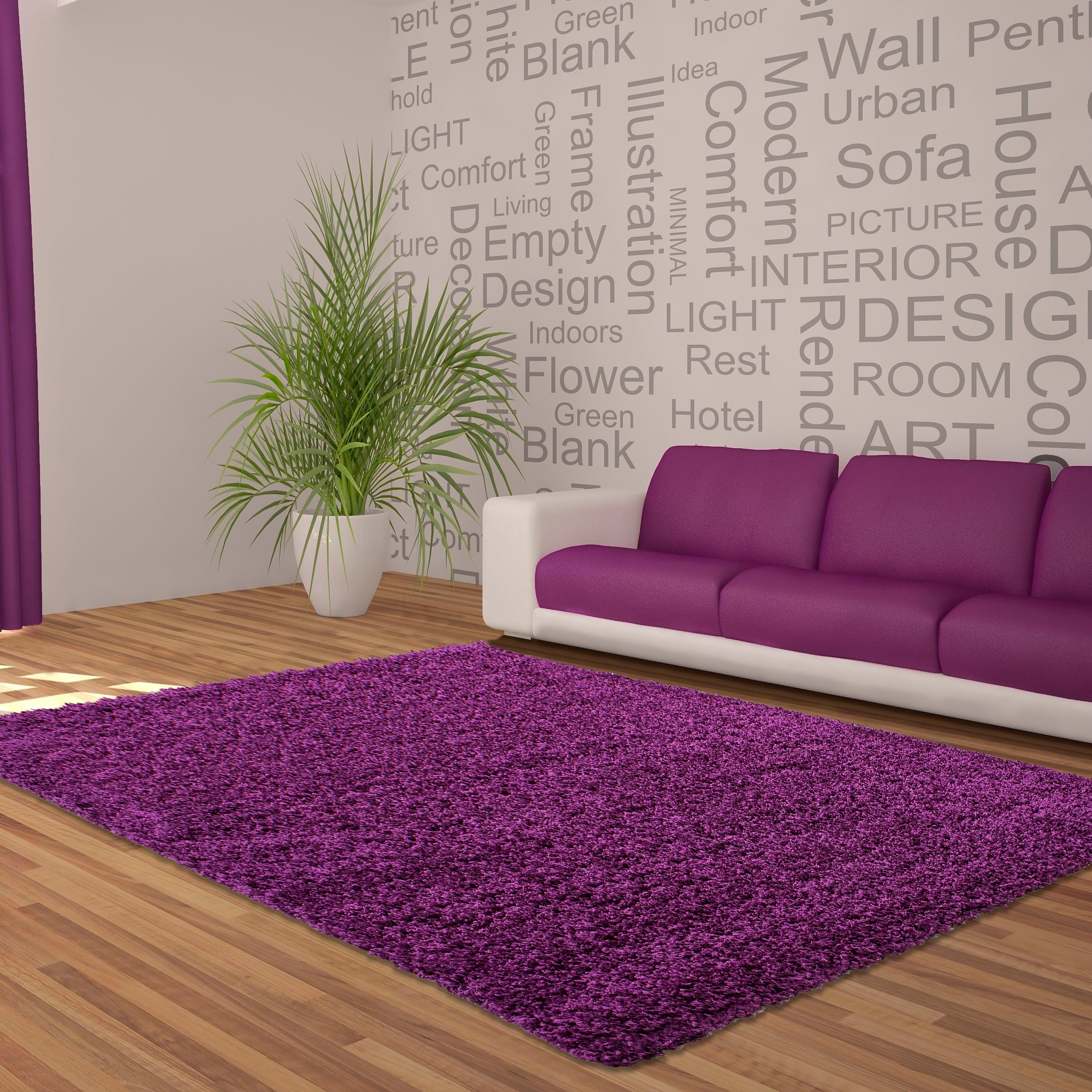Ayyildiz Teppiche Hochflor-Teppich »Dream Shaggy«, rechteckig, 50 mm Höhe, günstig online kaufen