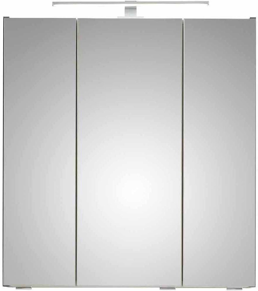 Saphir Badmöbel-Set »Quickset 5-teilig, Waschbeckenunterschrank mit LED-Spi günstig online kaufen